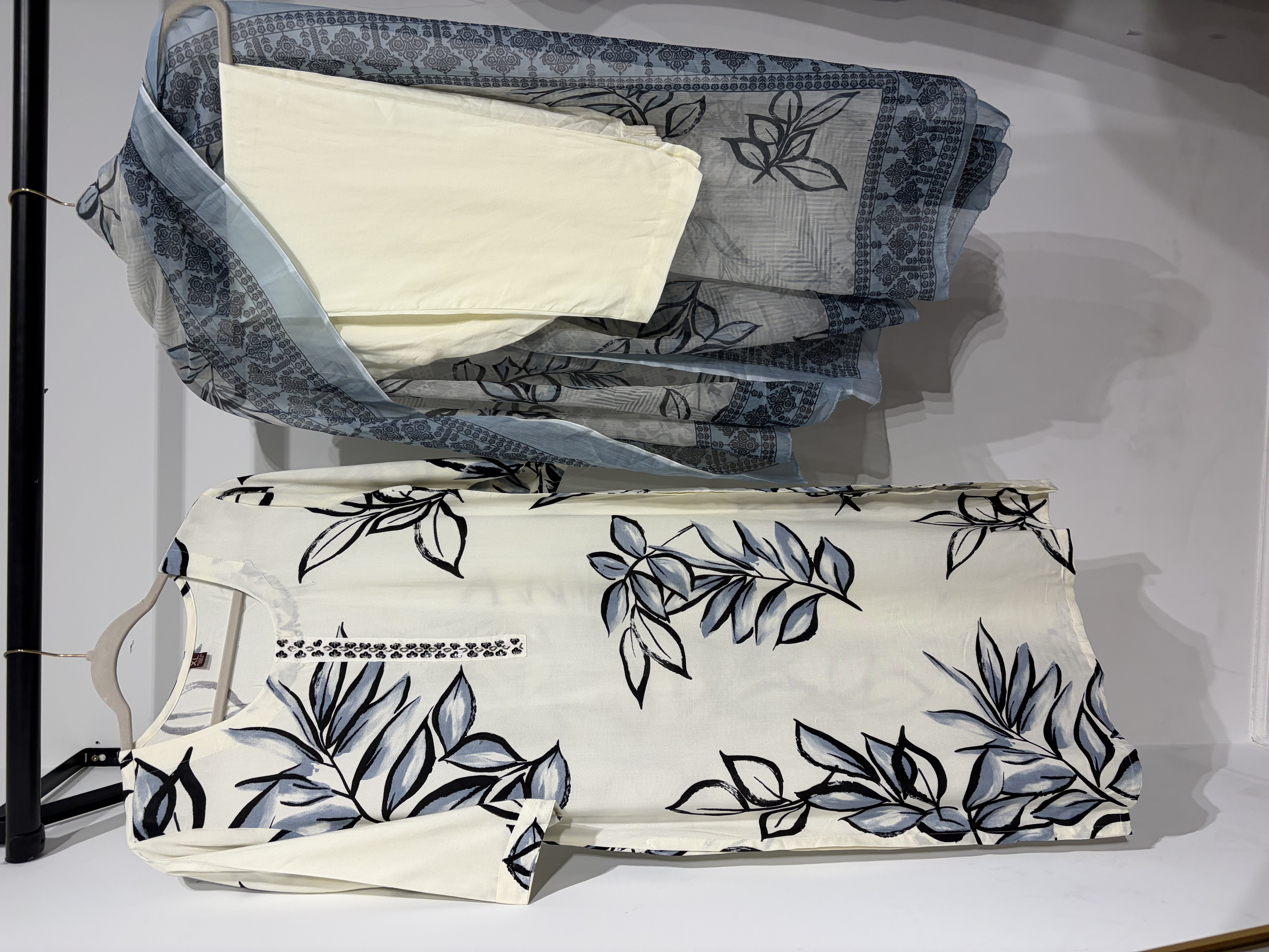 Elegant Floral Printed Suit