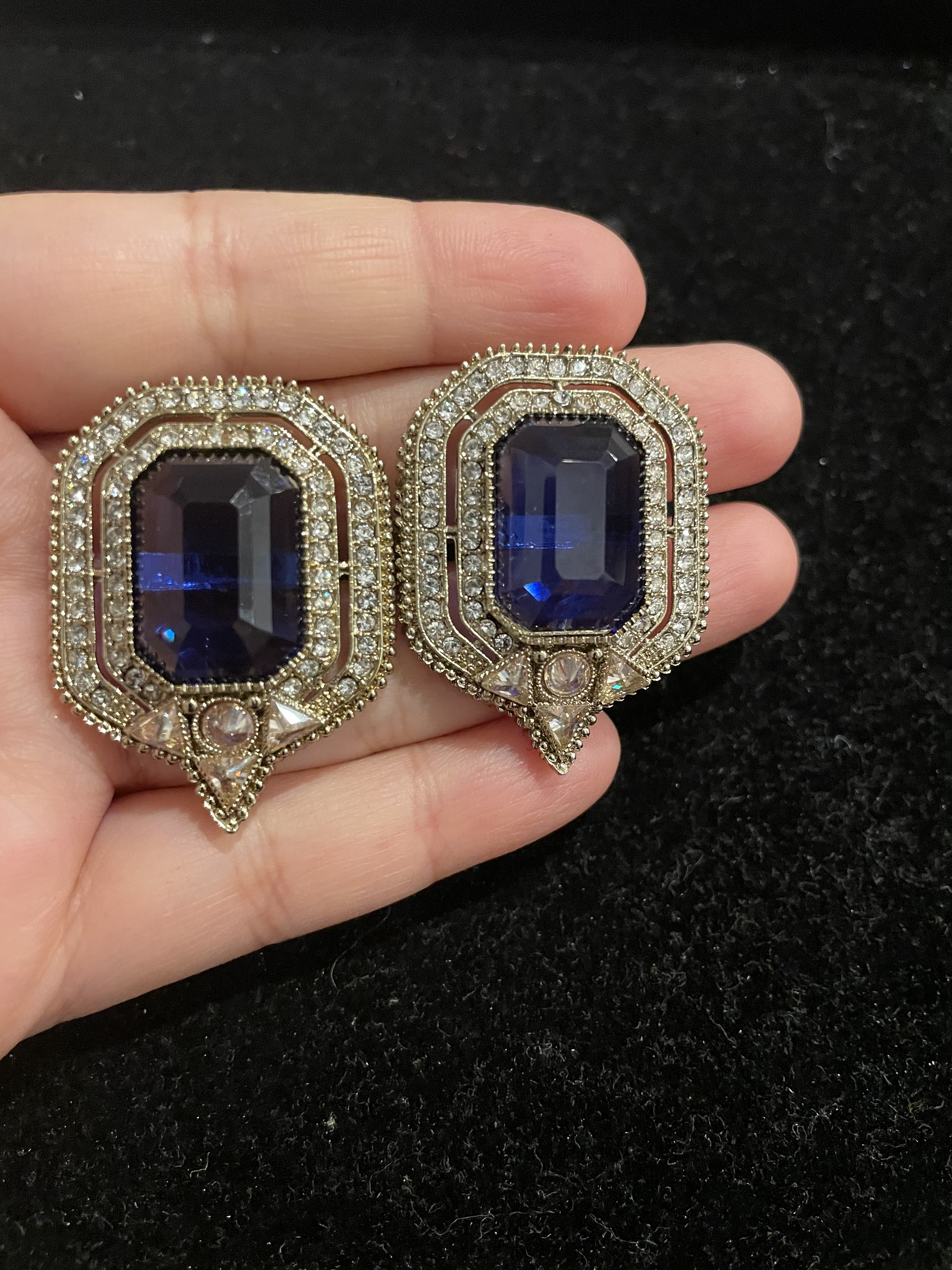 Moissanite Oversized stud