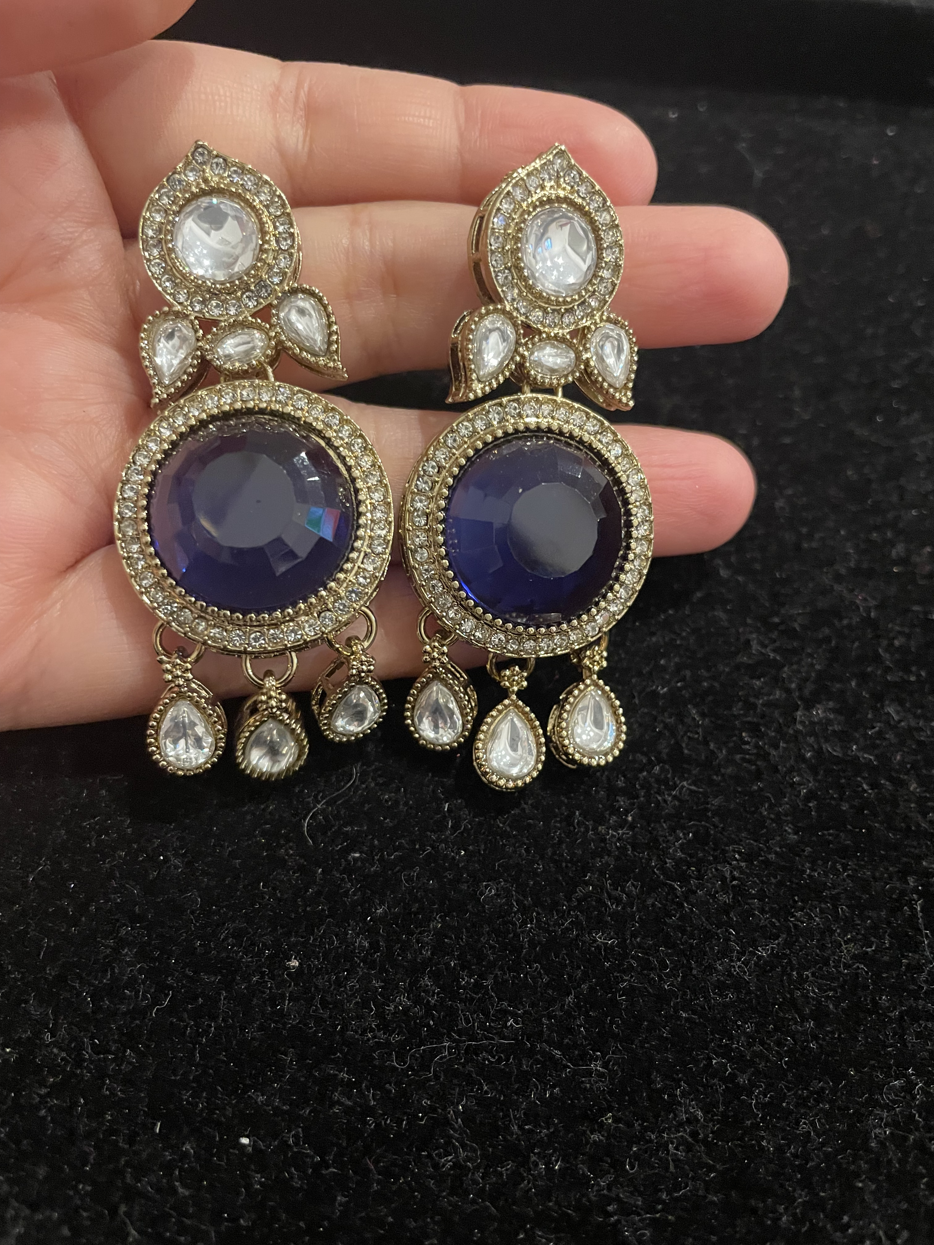 Elegant Crystal Stud Earrings