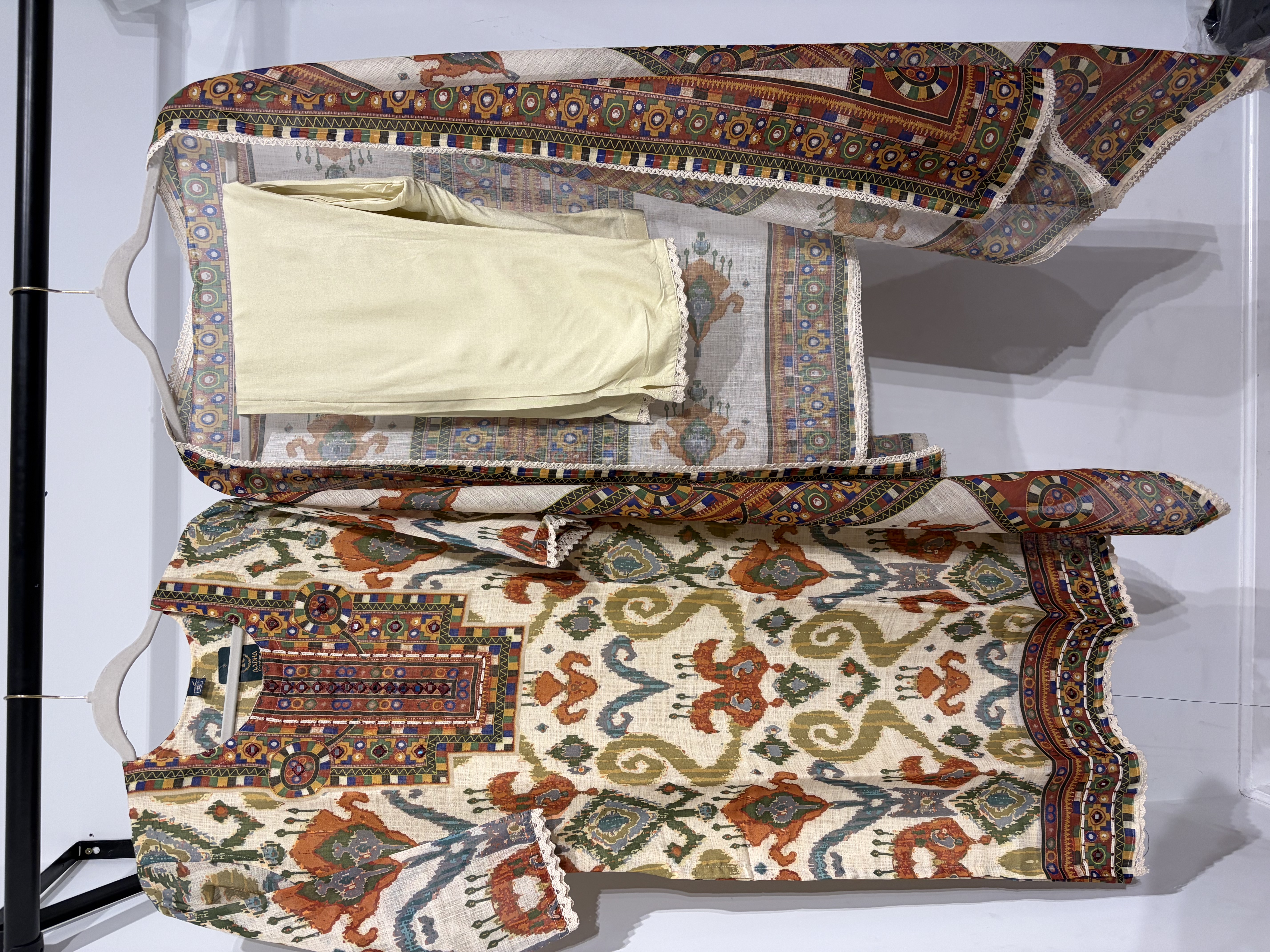 Katha Print - Three Piece