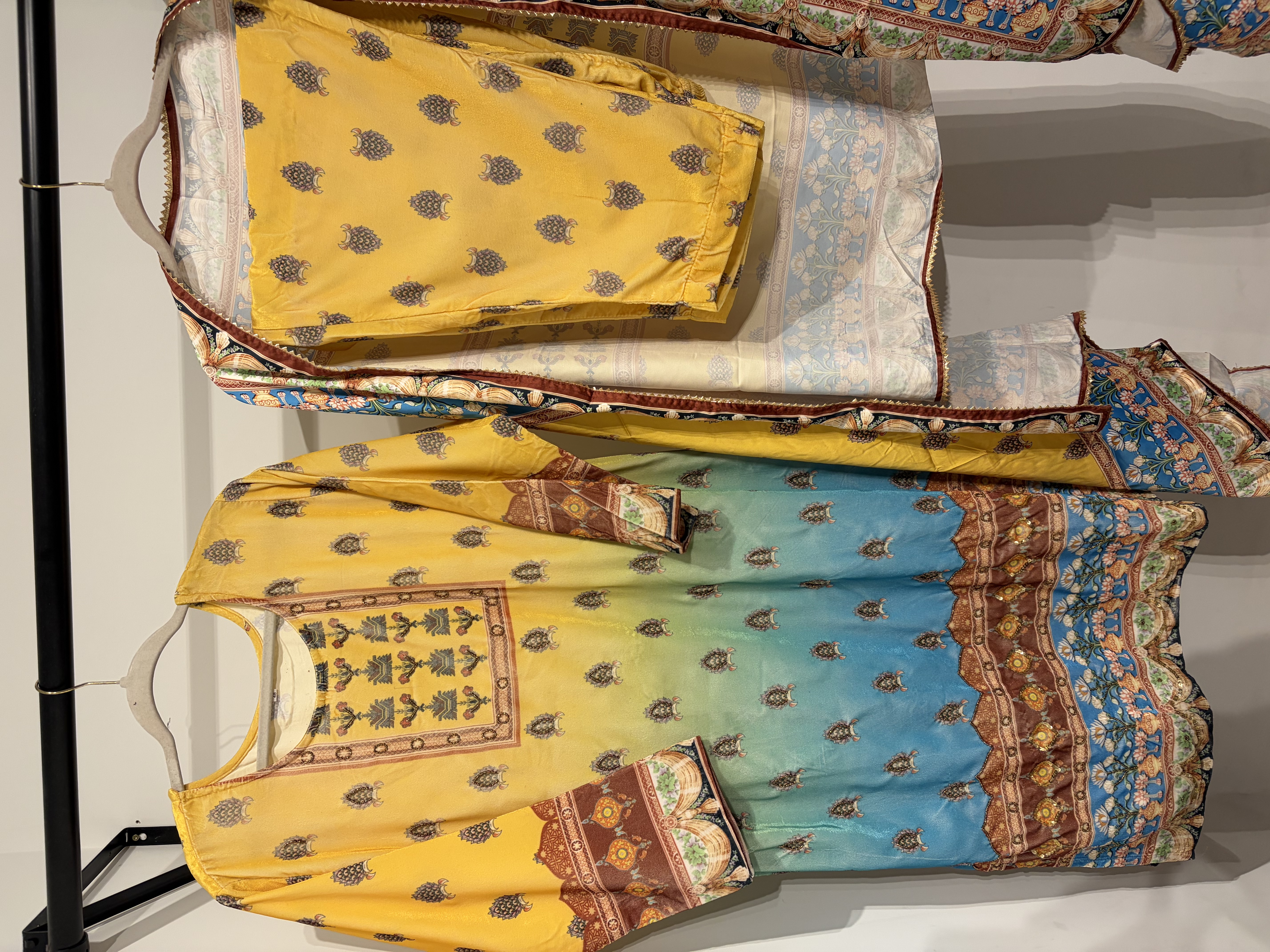 Velvet Digital Print 3 Piece