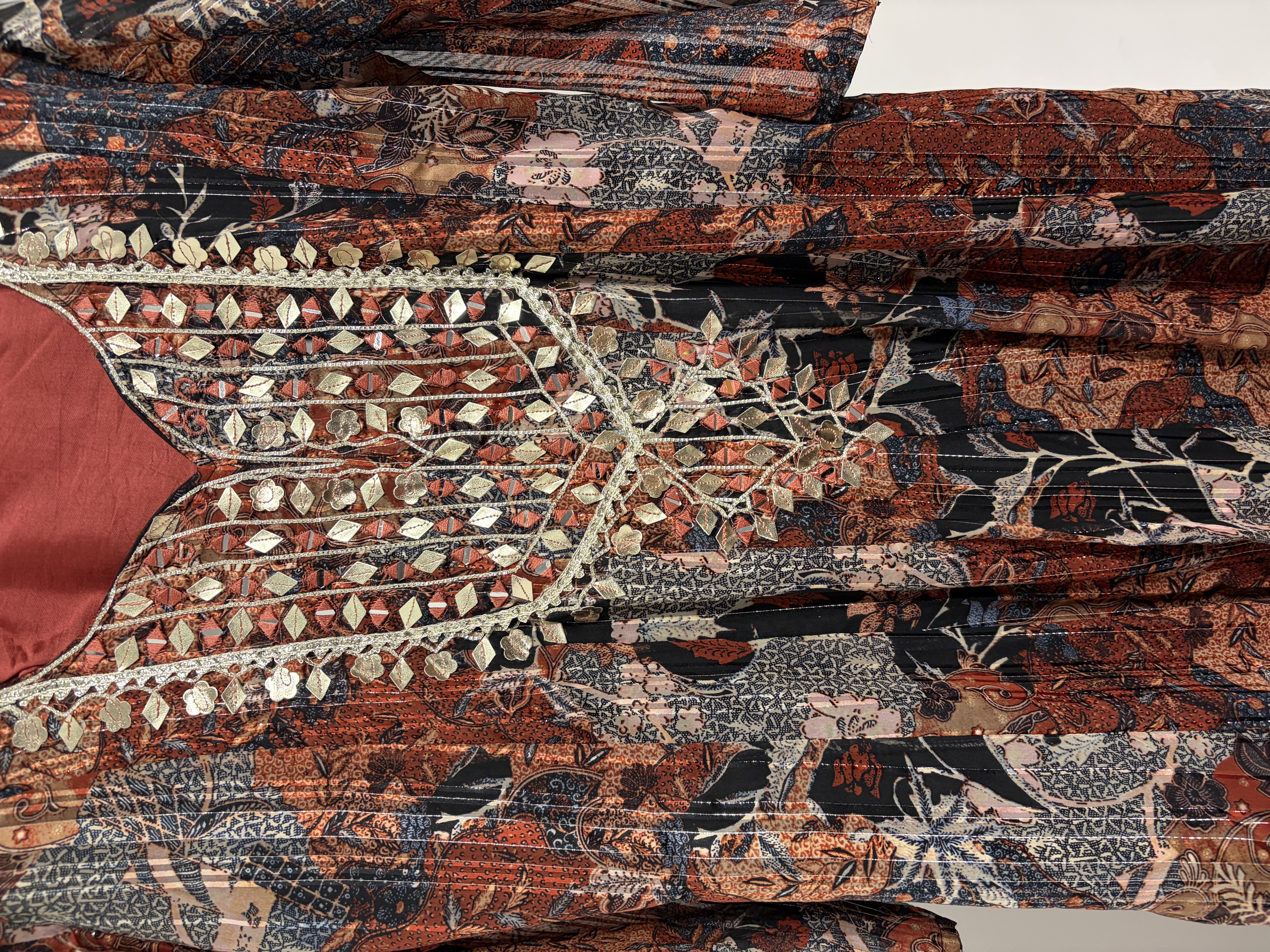 Gotta Work Anarkali 3 Piece