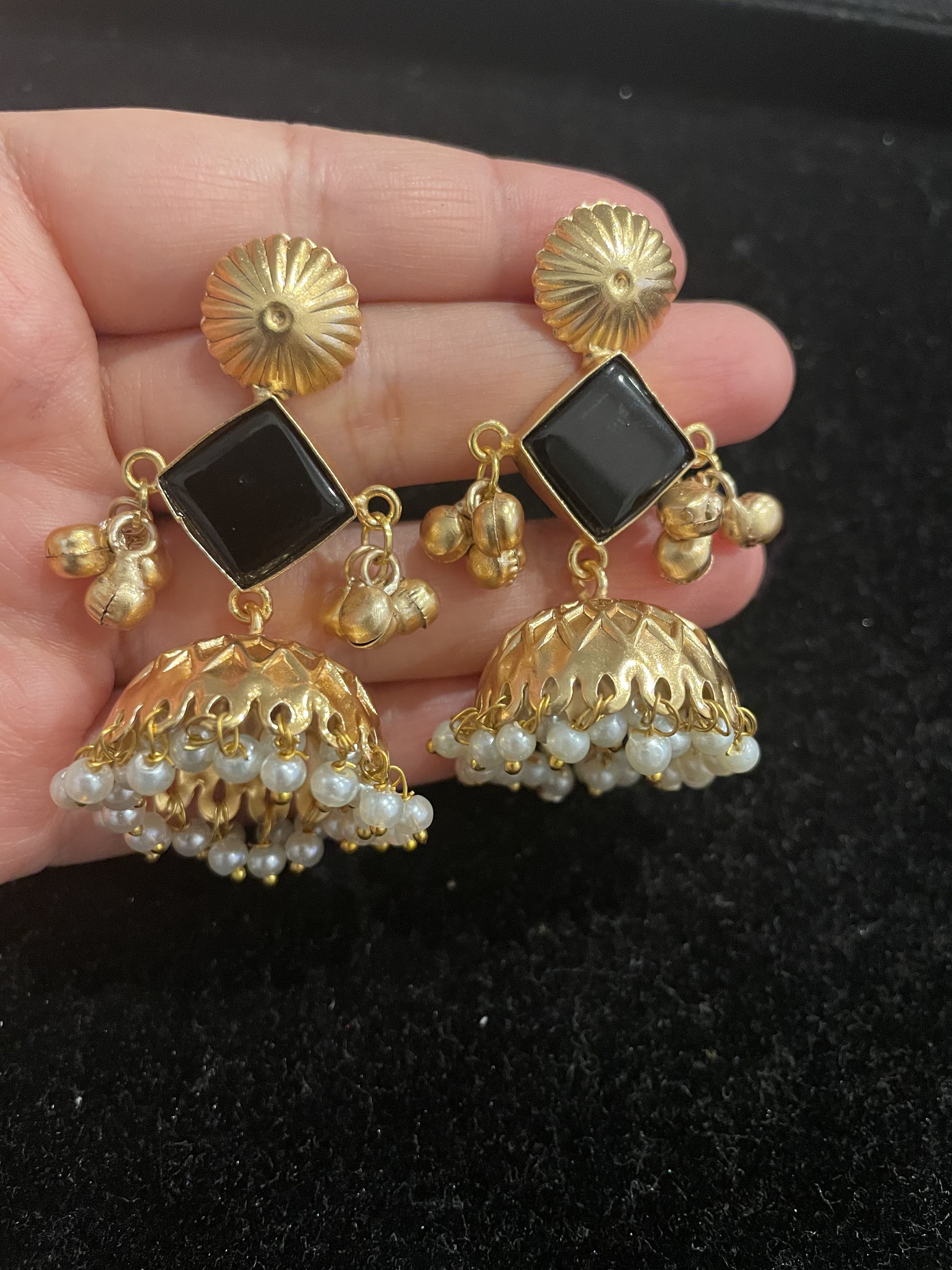 Kashmiri Small Jhumka Earrings