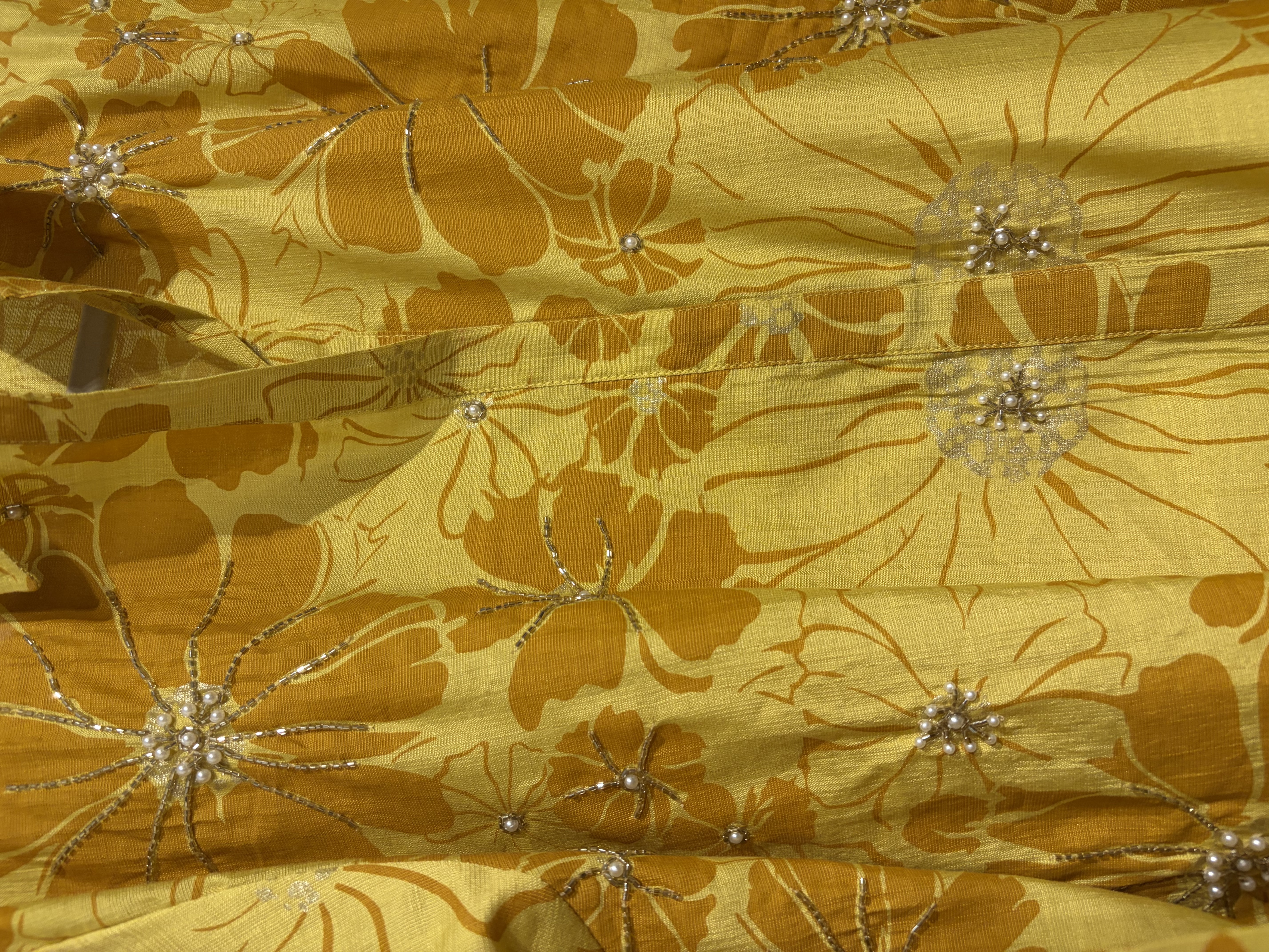 Yellow Floral Co ord Set