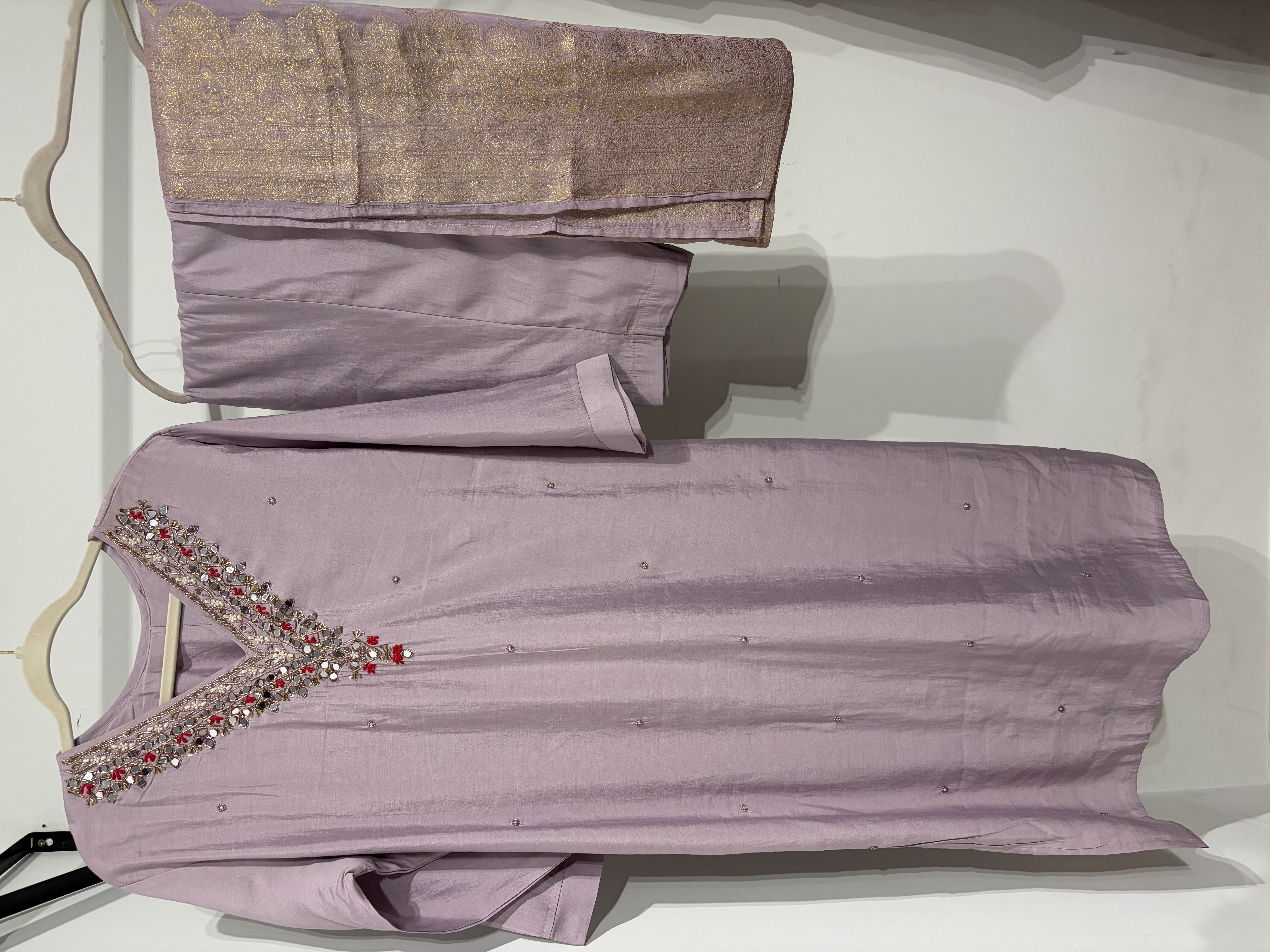 Lavender Silk 3 Piece