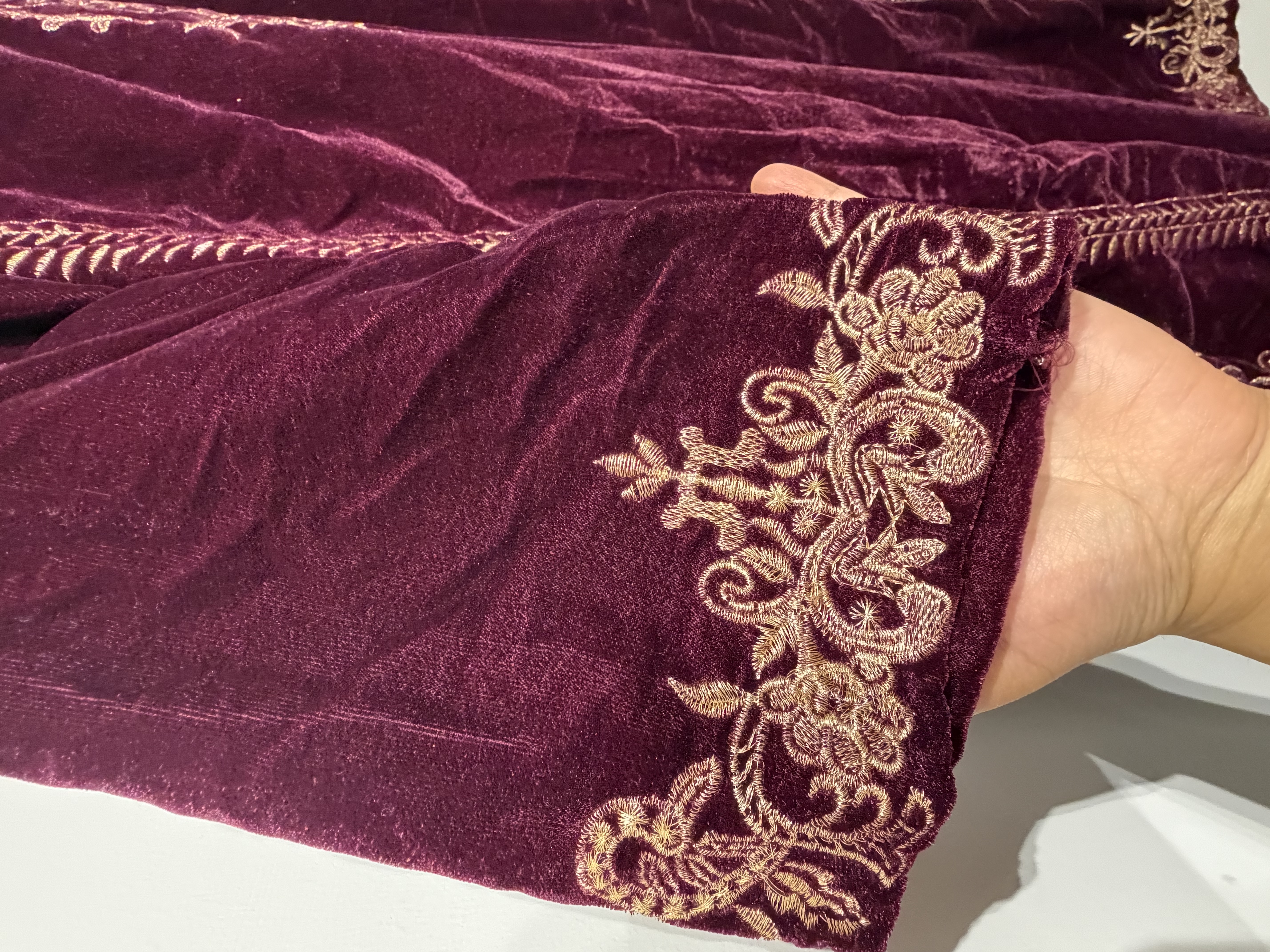 Zari Velvet Co ord Set