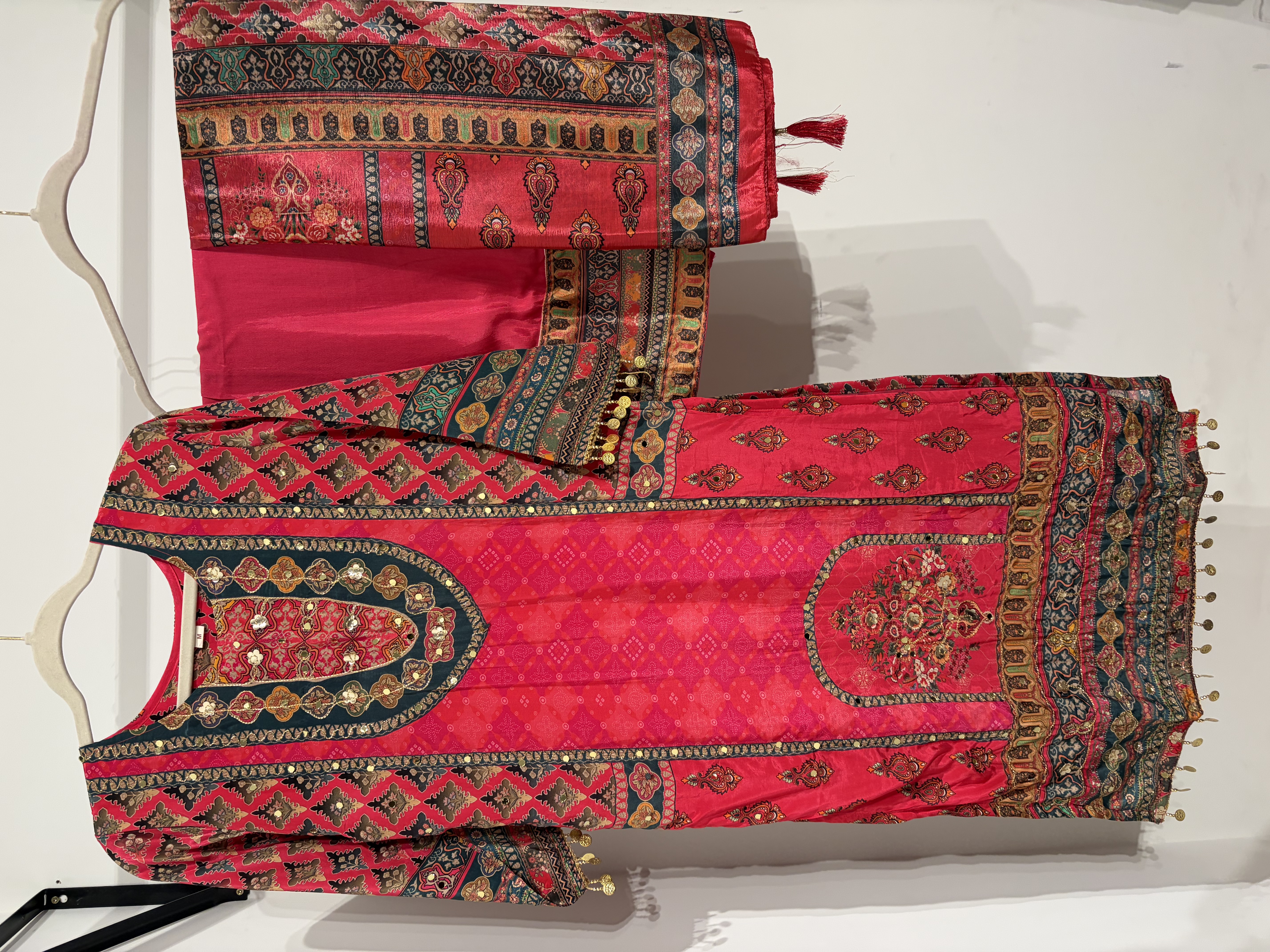 Rani Crepe Pakistani 3 Piece