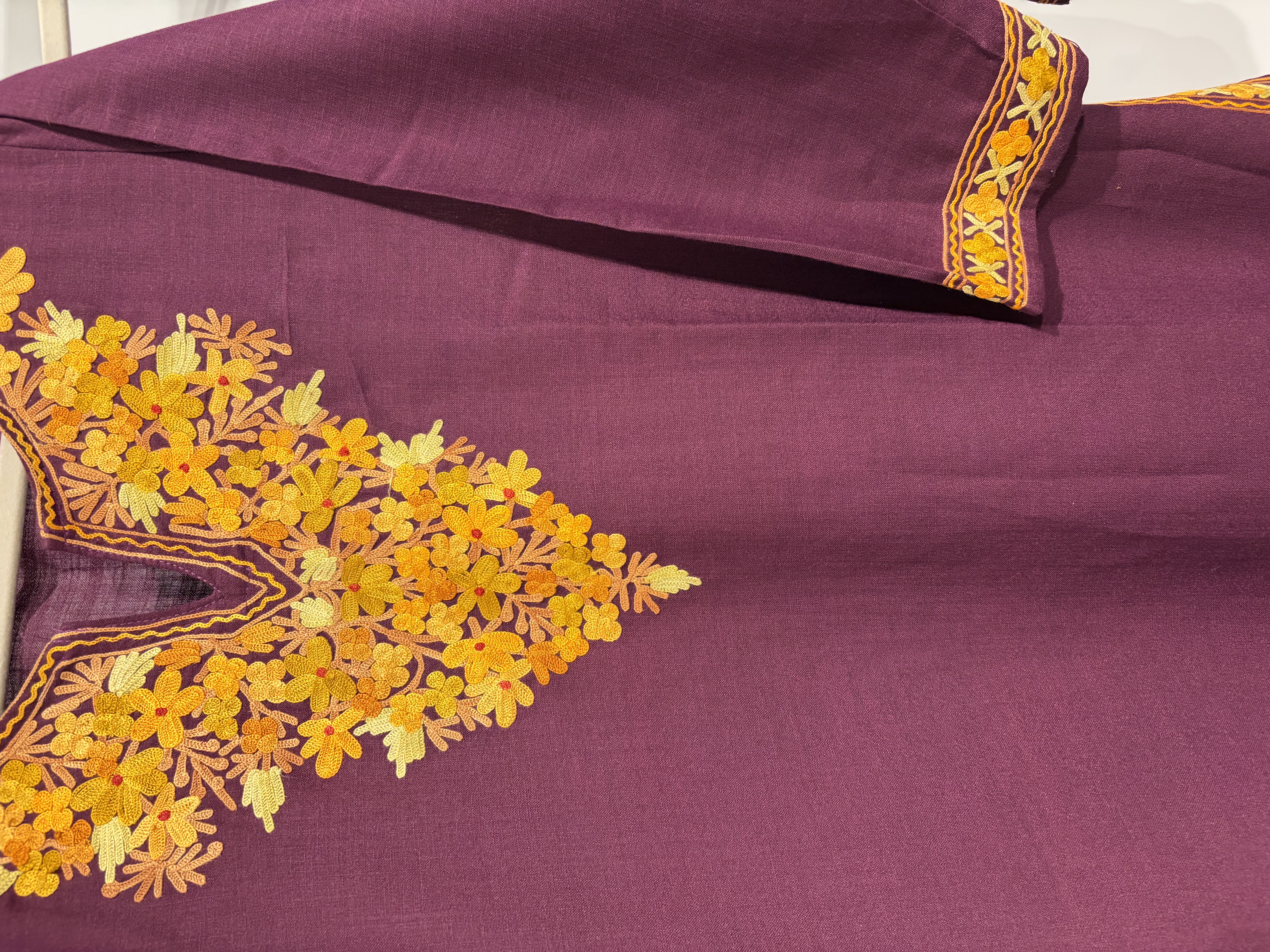 Ruby Cotton Kashmiri 2 Piece