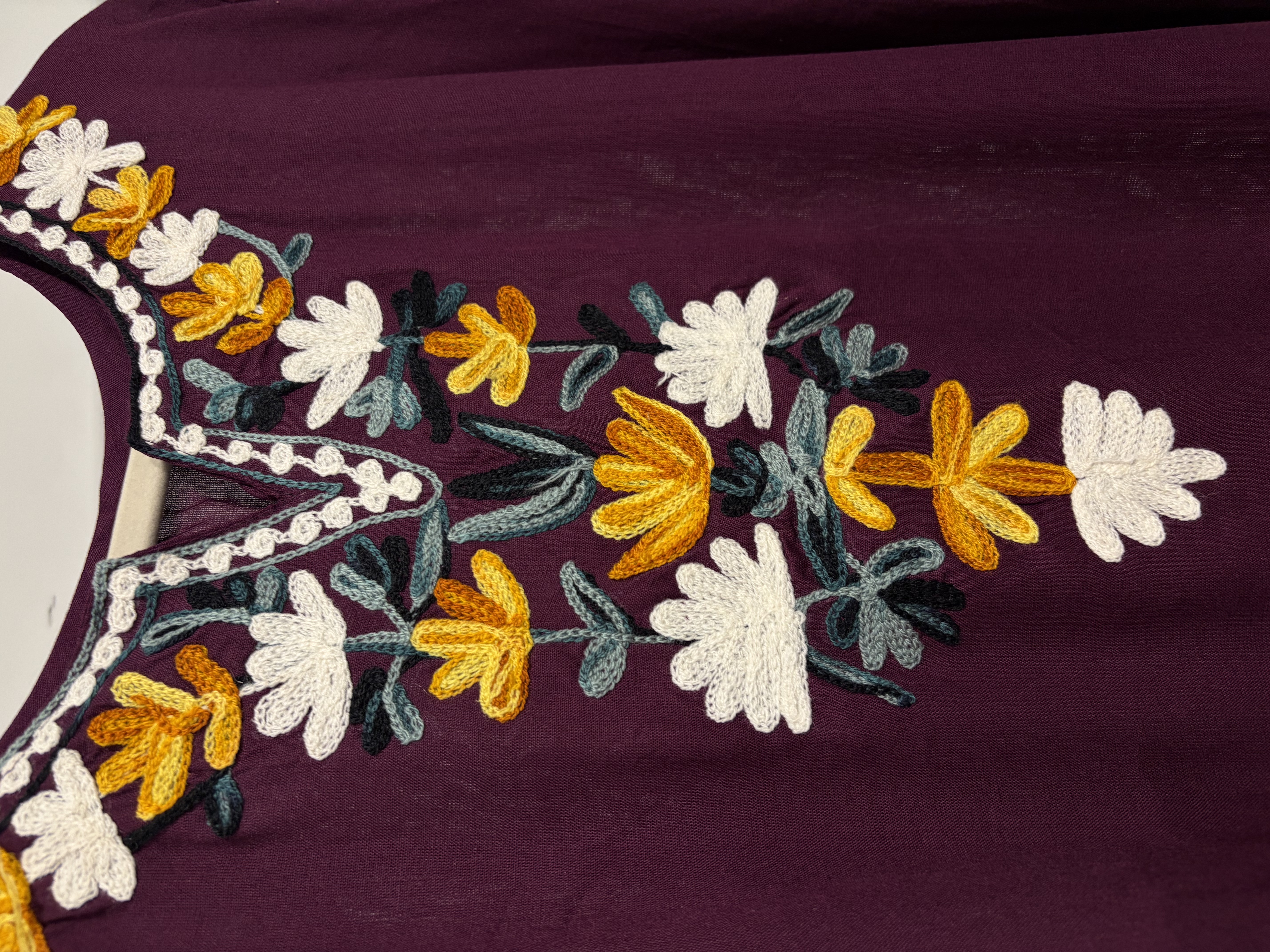 Kashmiri Purple Co ord Set