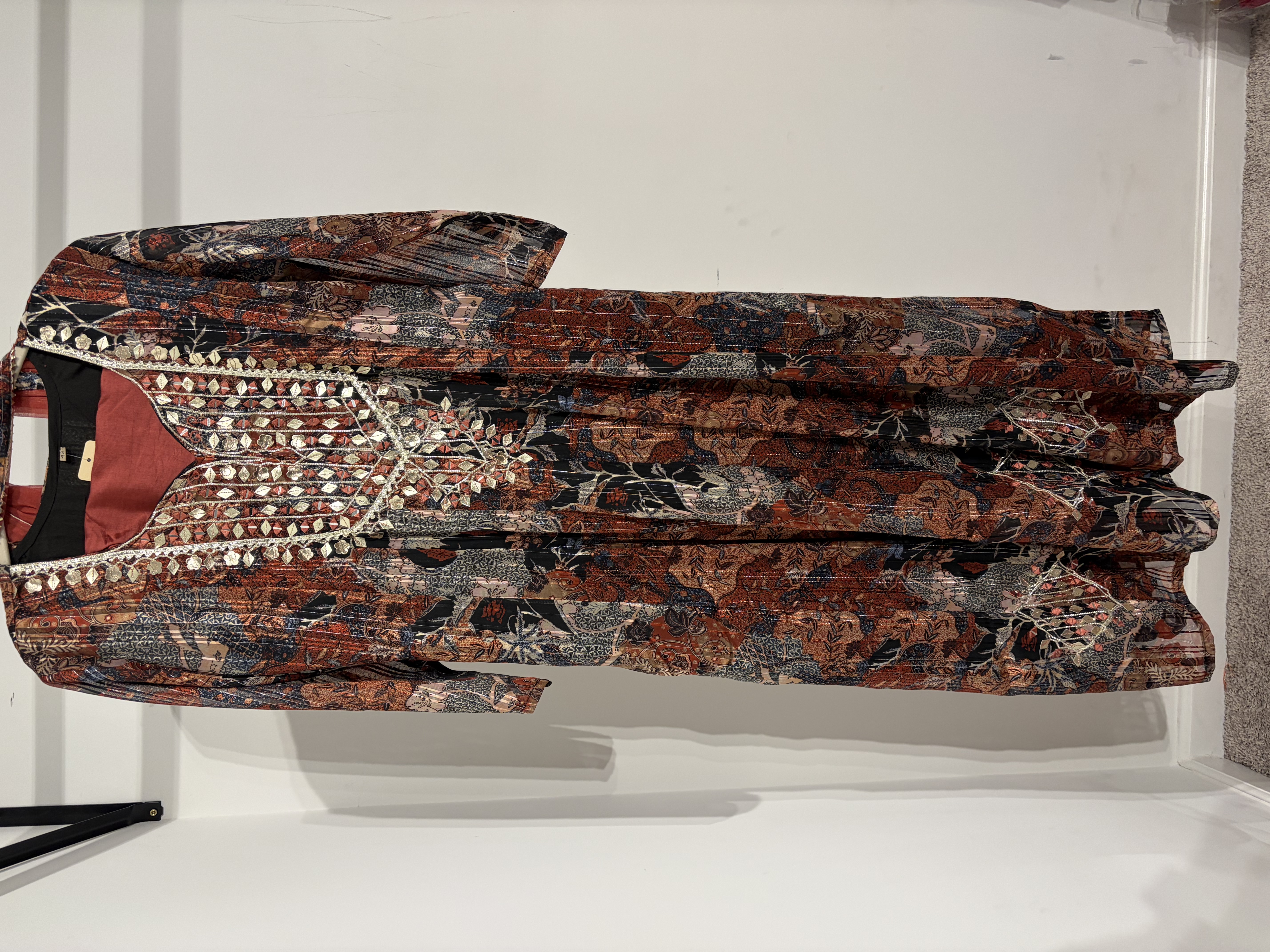 Gotta Work Anarkali 3 Piece