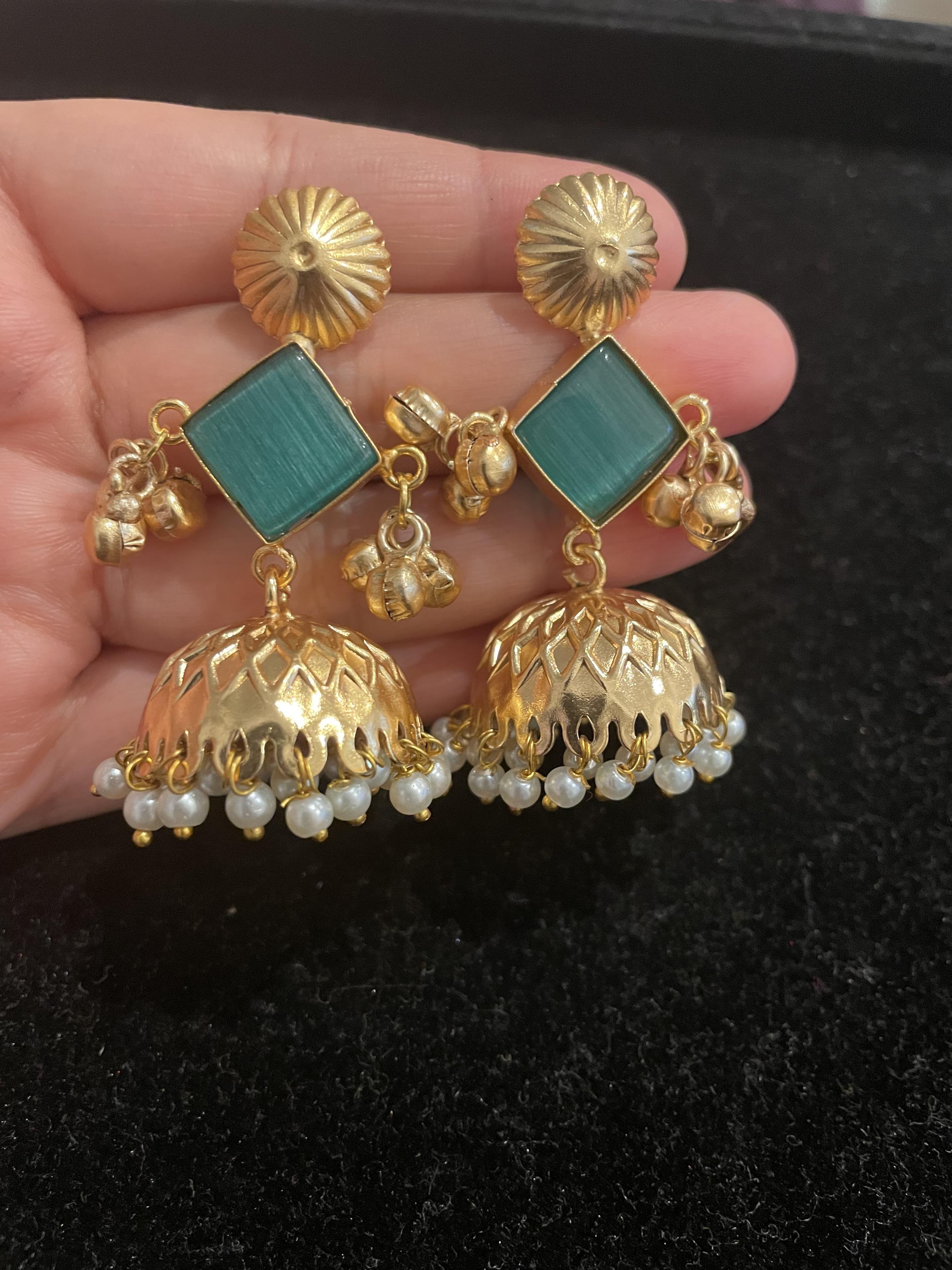 Kashmiri Small Jhumka Earrings