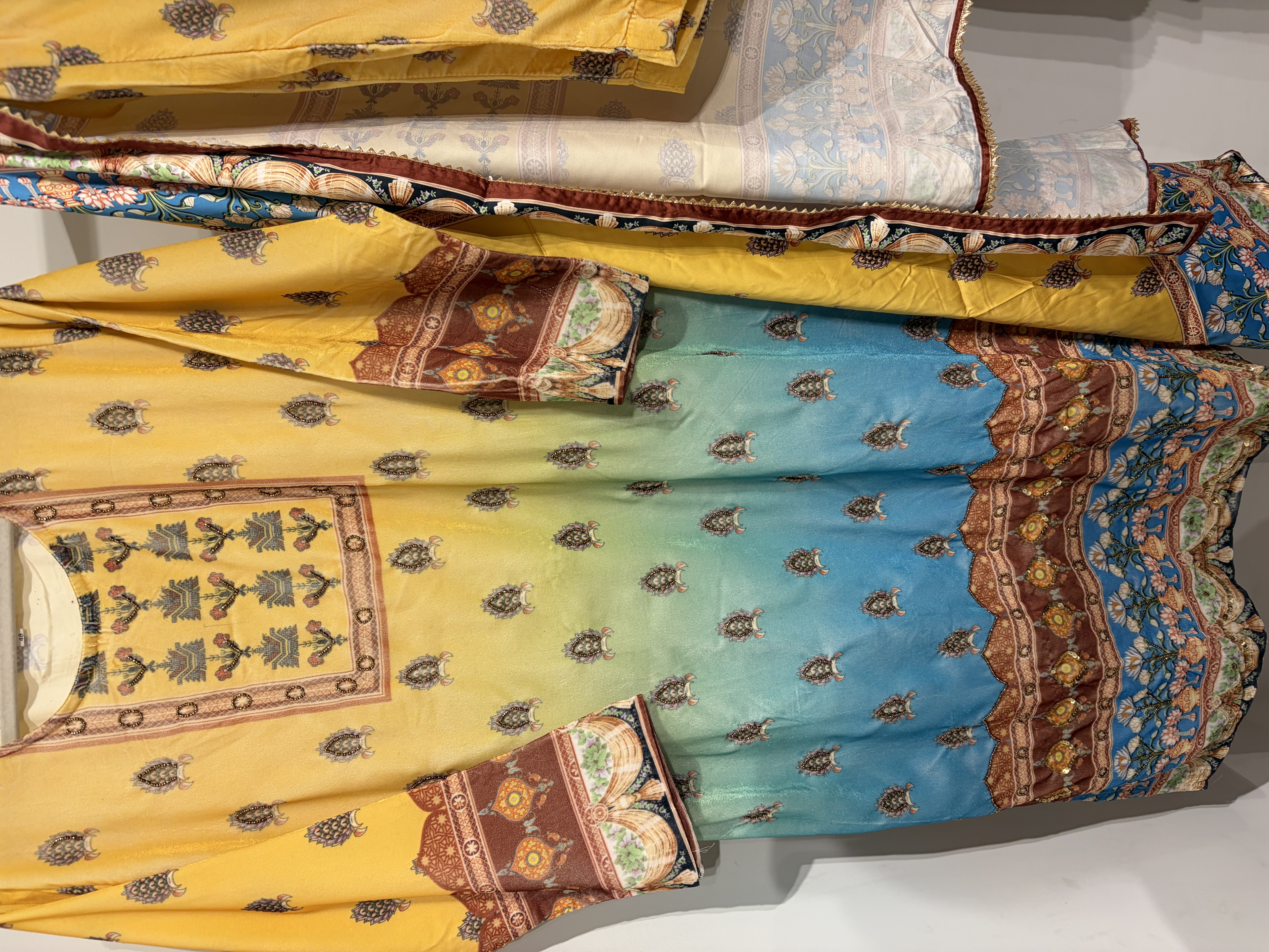 Velvet Digital Print 3 Piece