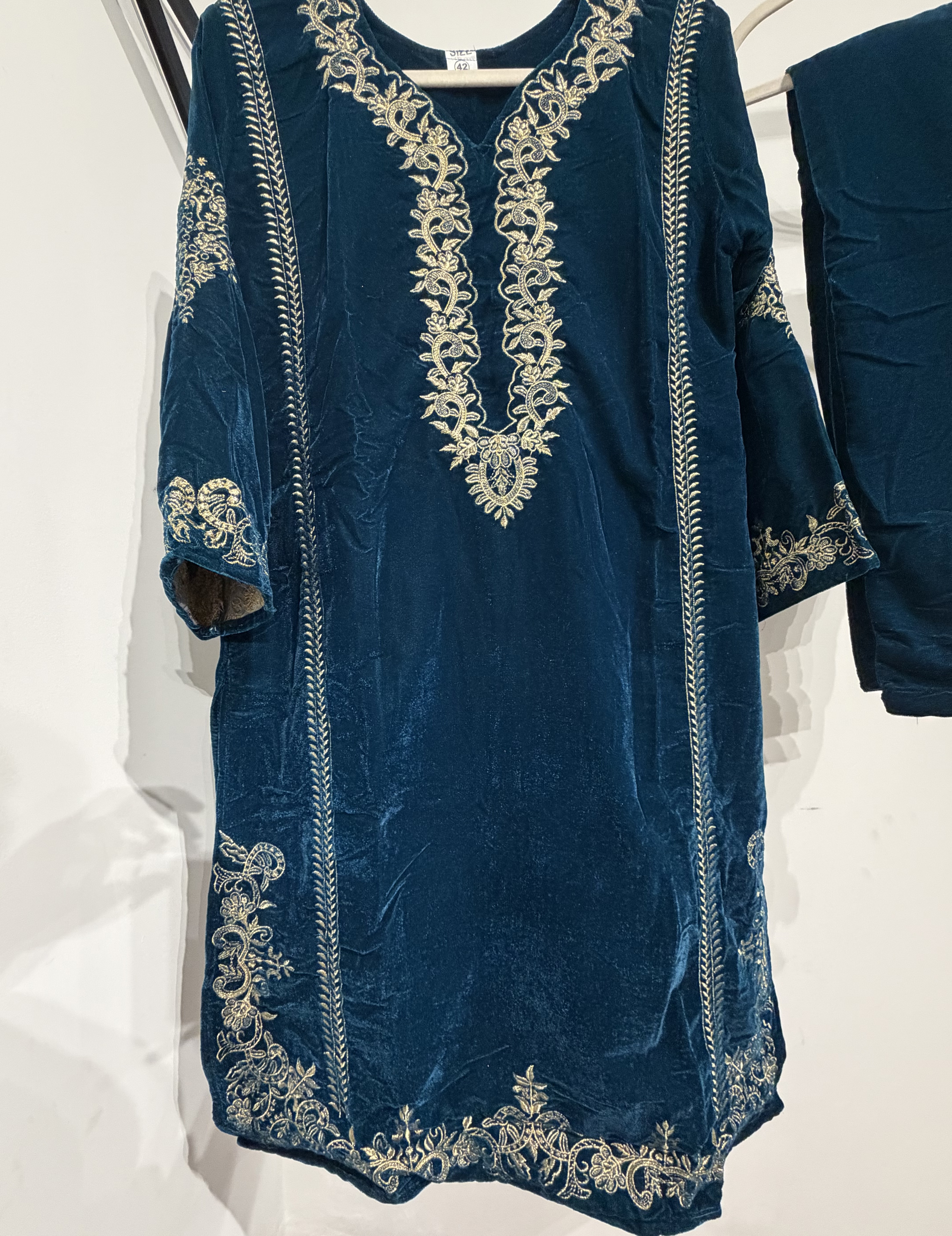 Zari Velvet Co ord Set