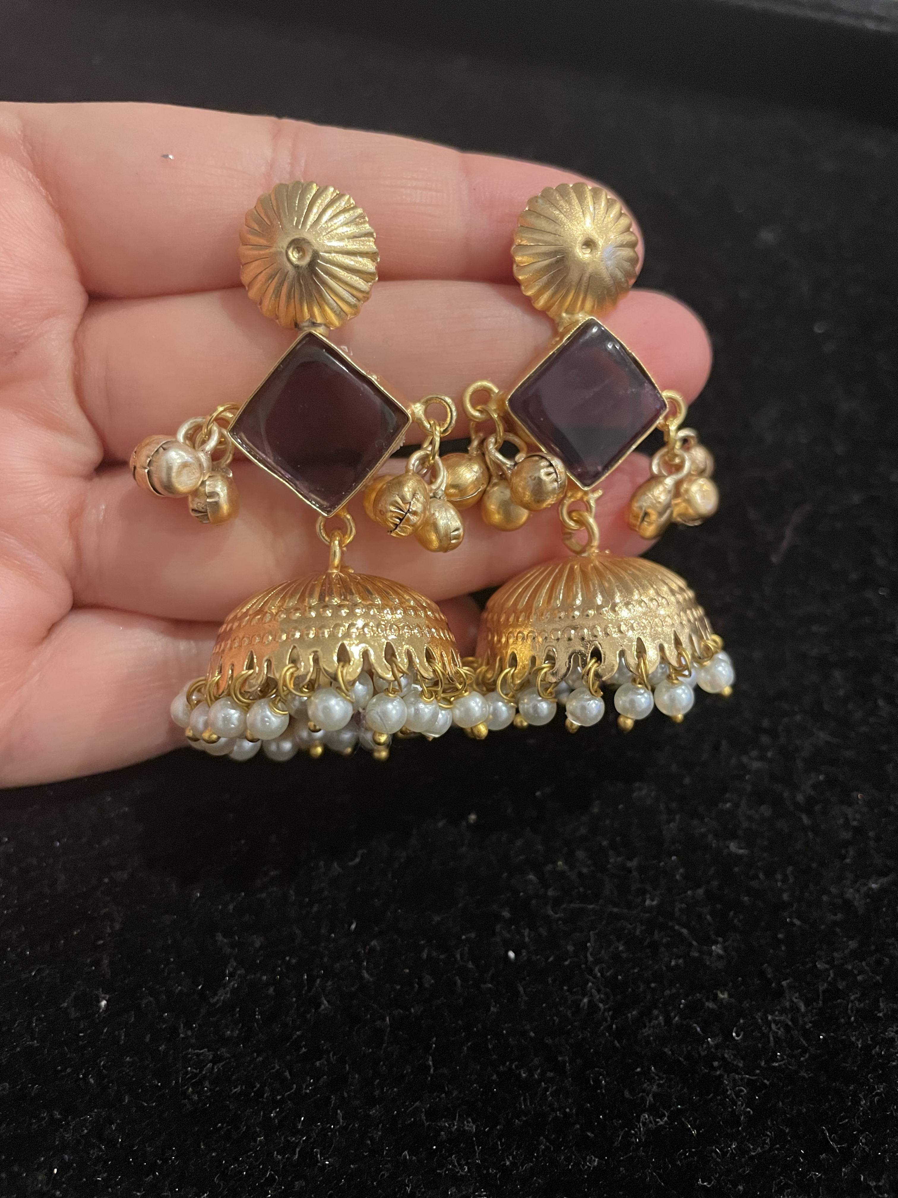 Kashmiri Small Jhumka Earrings