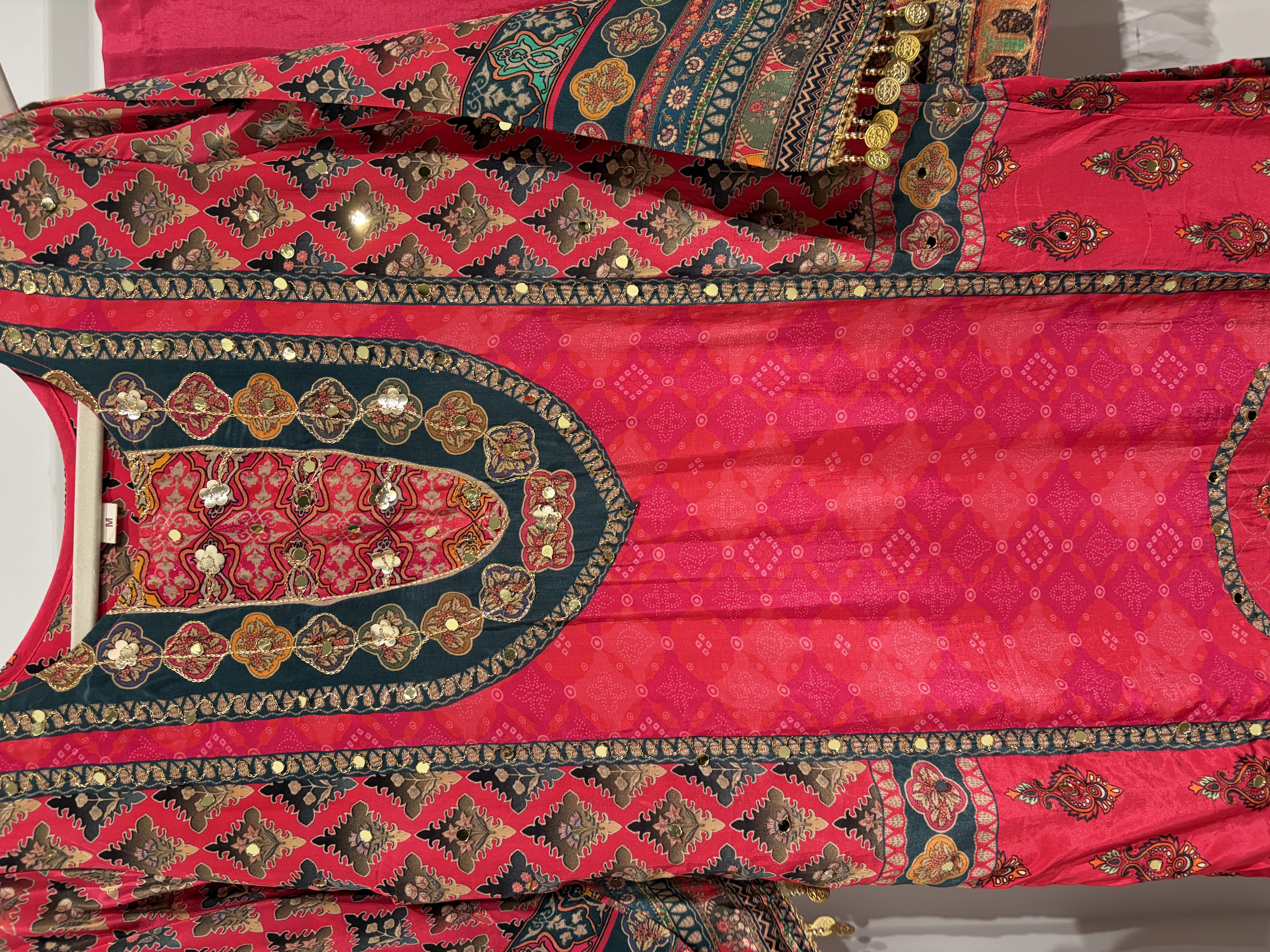 Rani Crepe Pakistani 3 Piece