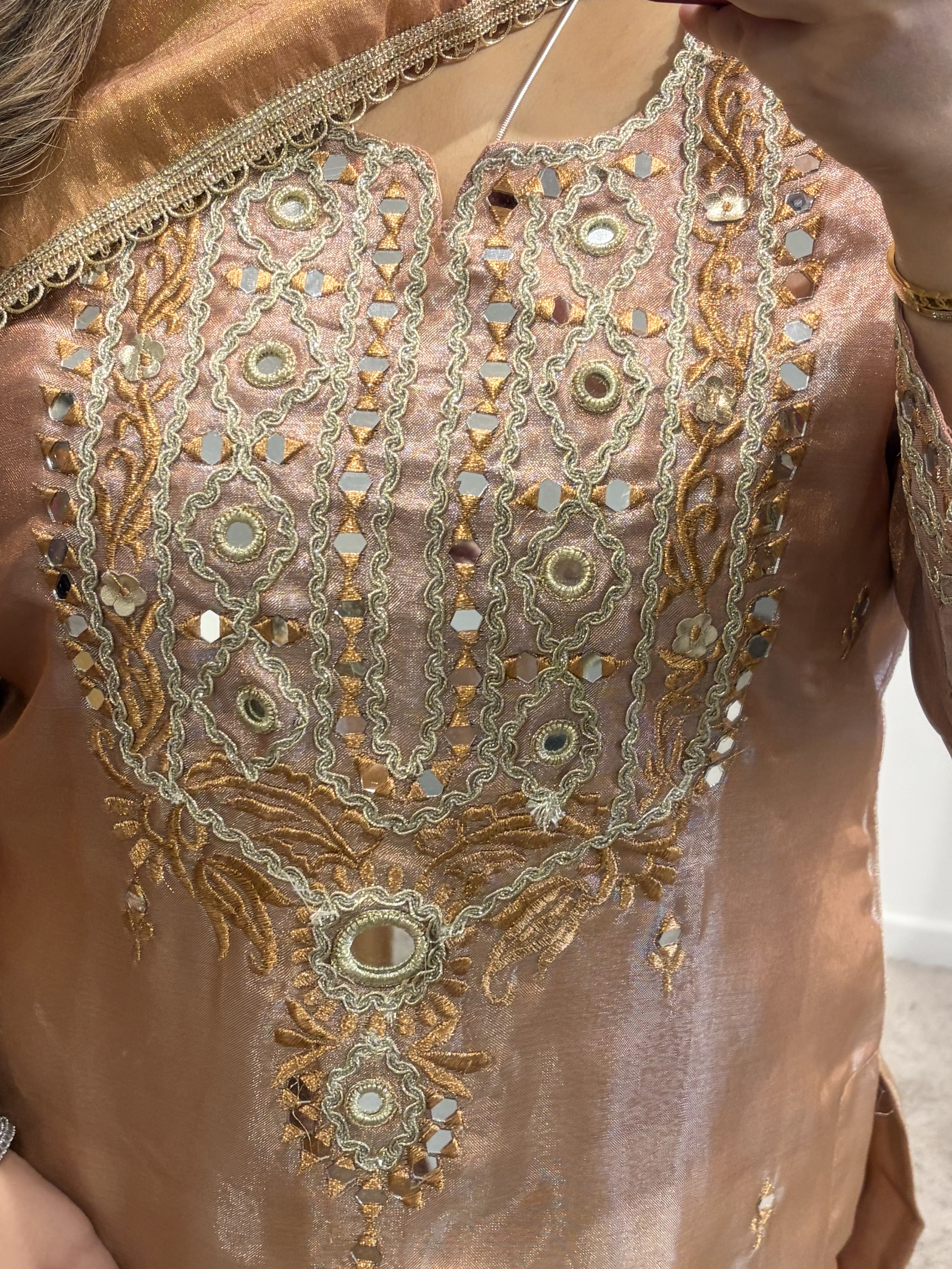 Three Tone Peach Set