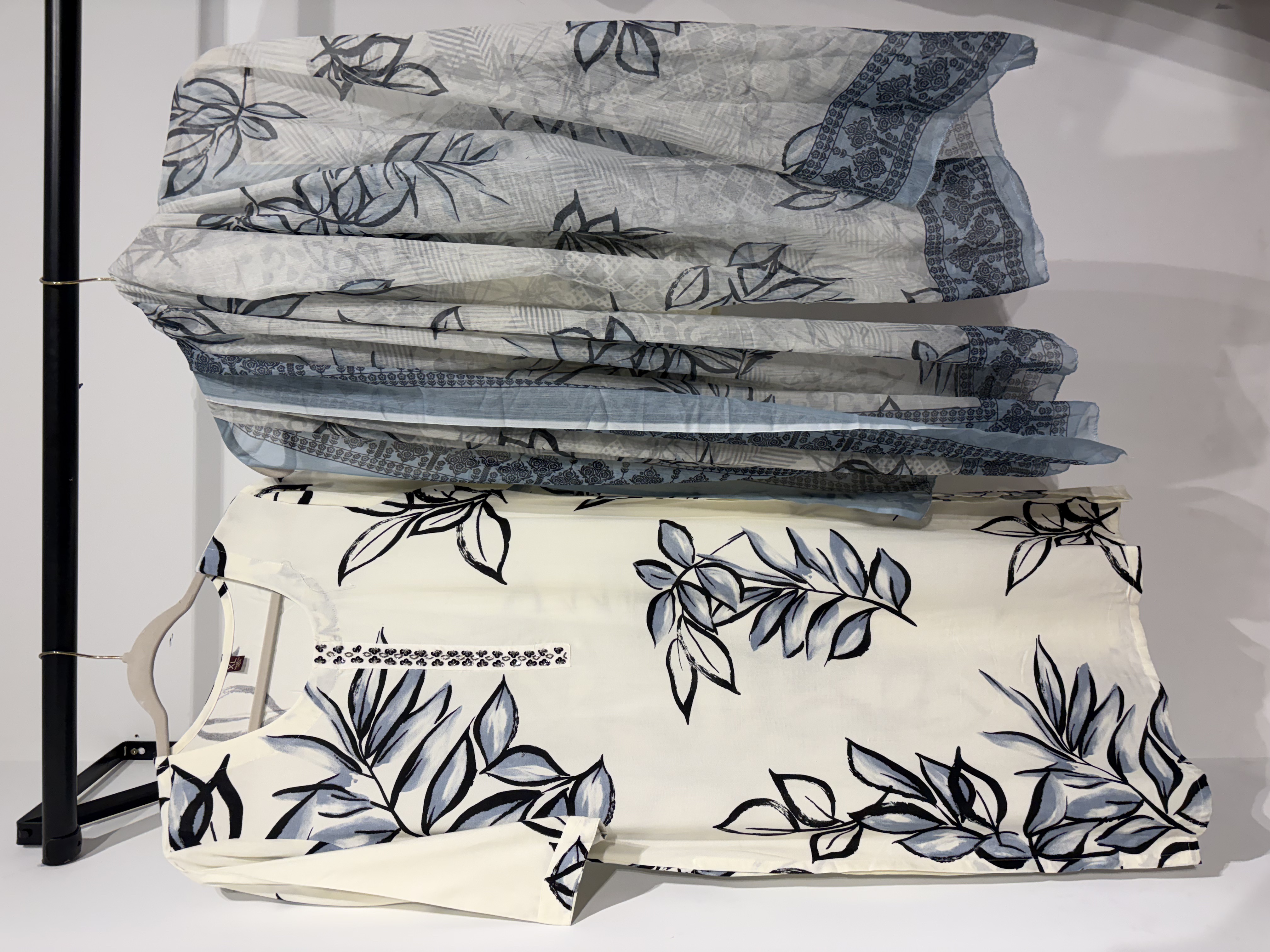 Elegant Floral Printed Suit