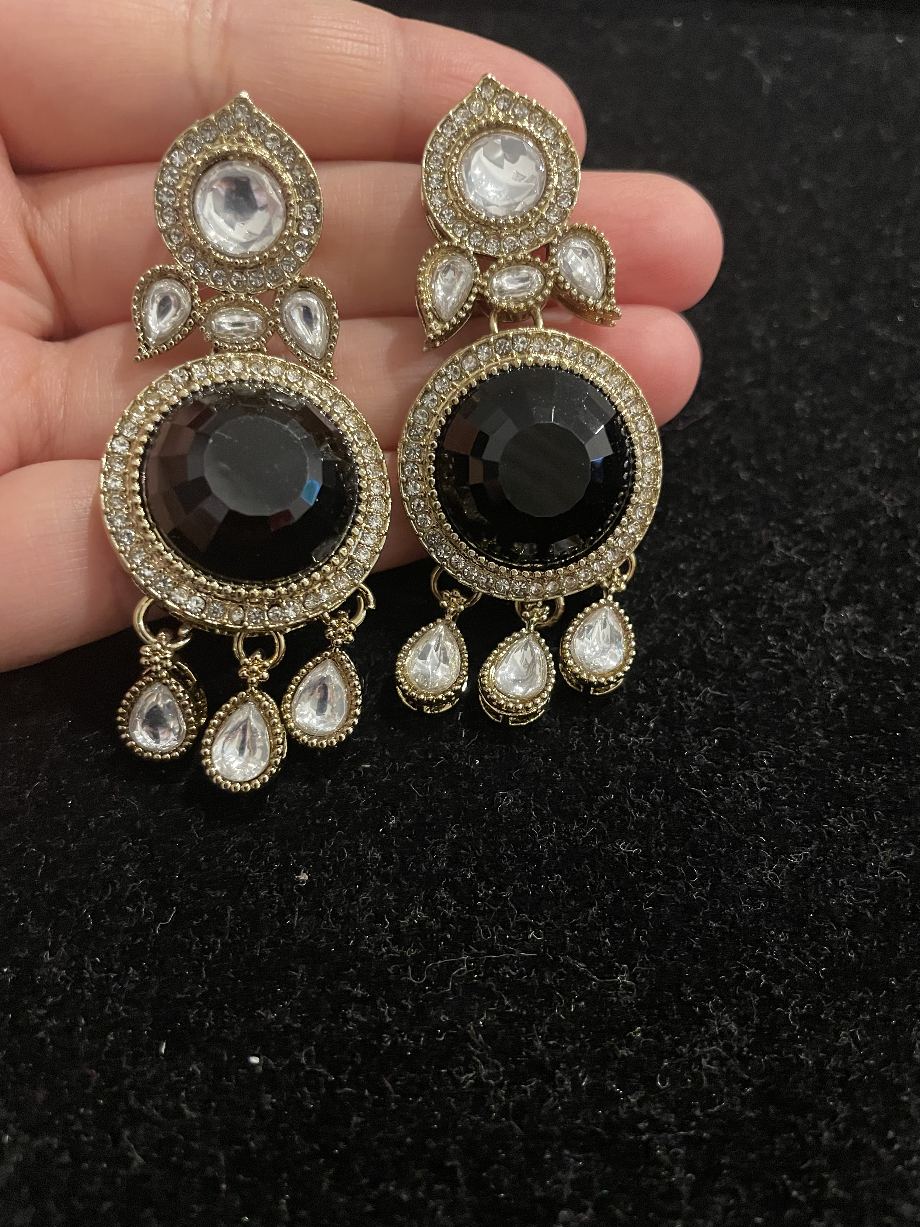 Elegant Crystal Stud Earrings