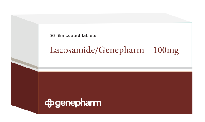 Lacosamide /Genepharm 100 mg