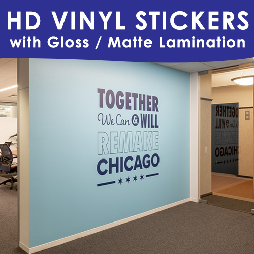 HD Vinyl Stickers