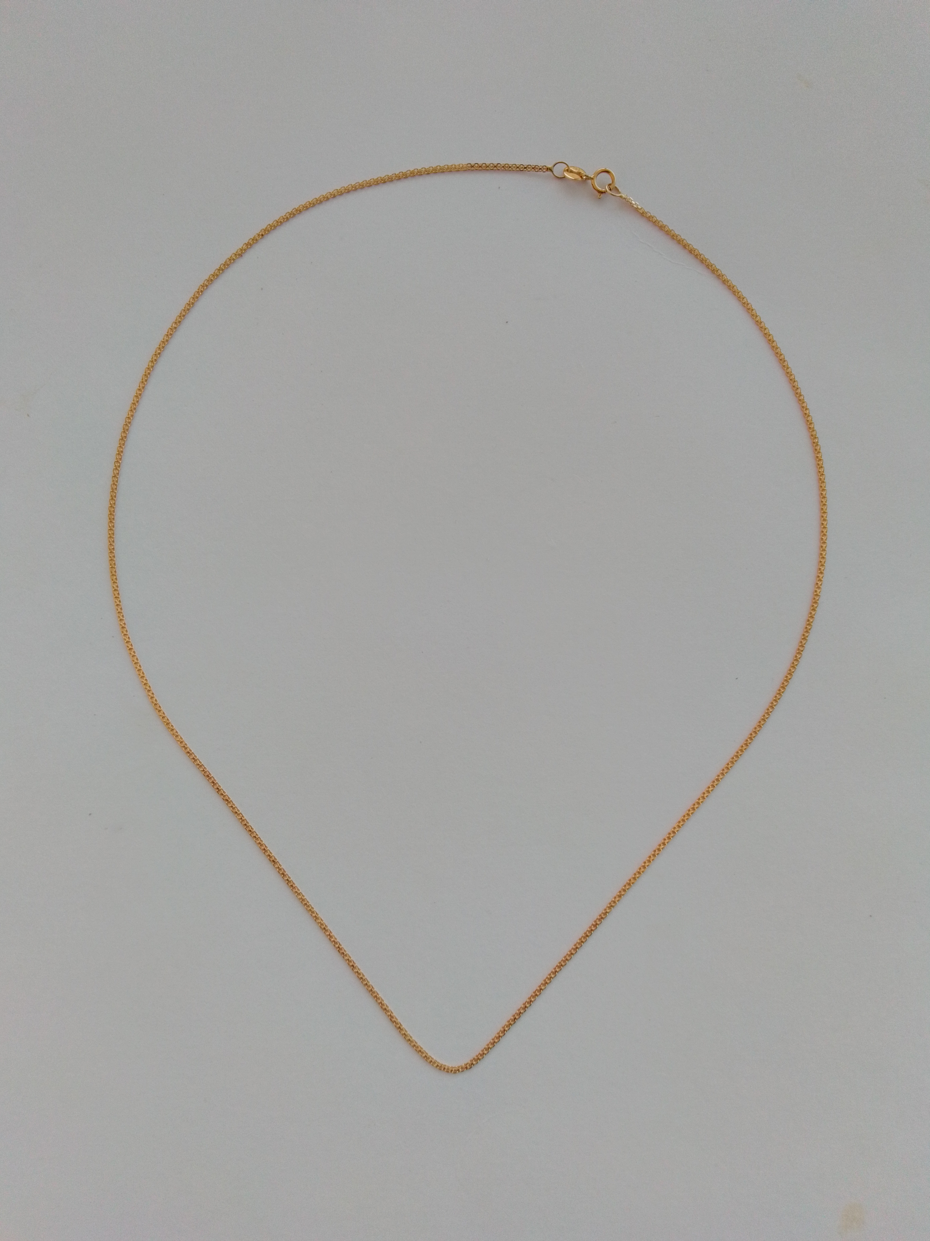 WEAVE GOLD CHAIN NECKLACE