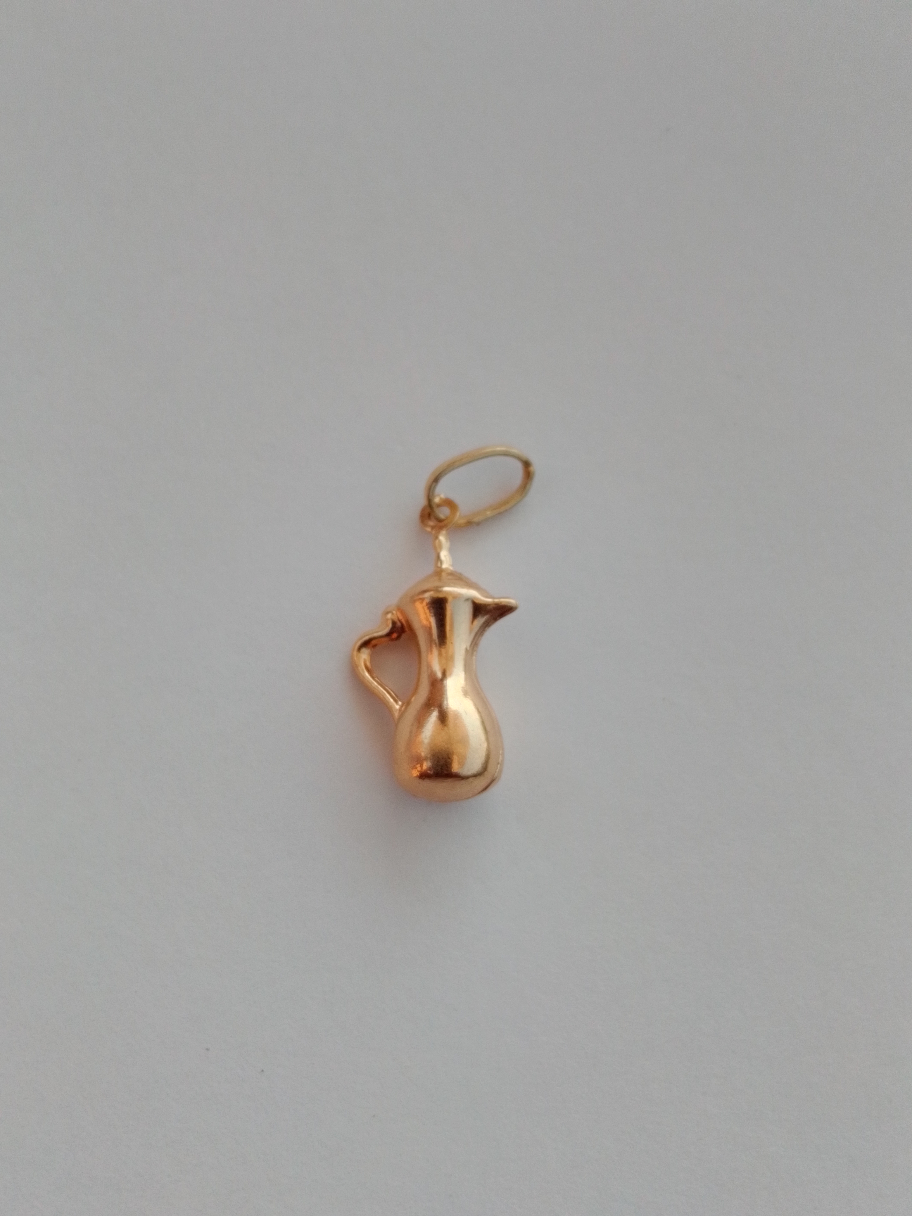 GOLD PITCHER PENDANT