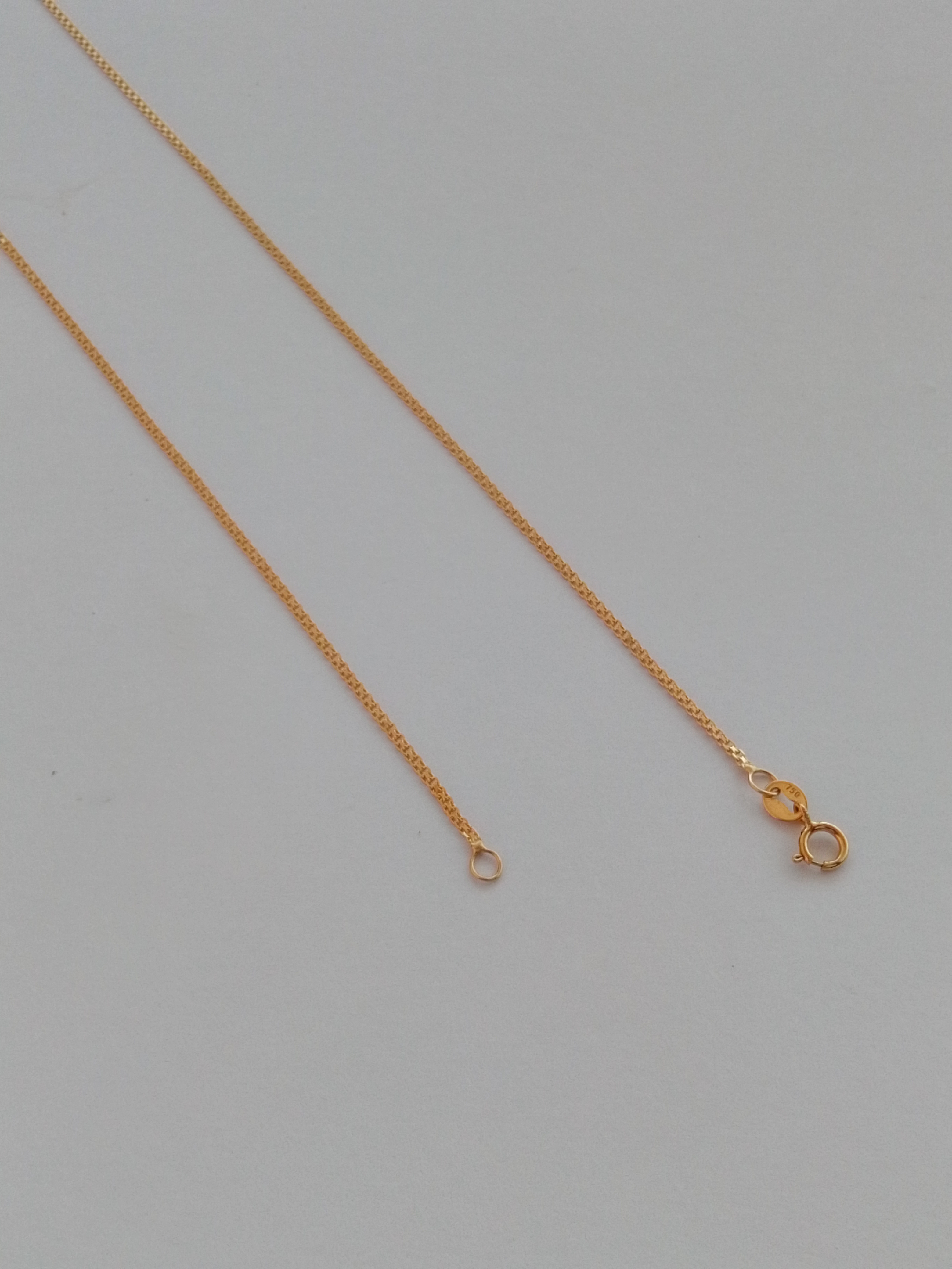 WEAVE GOLD CHAIN NECKLACE