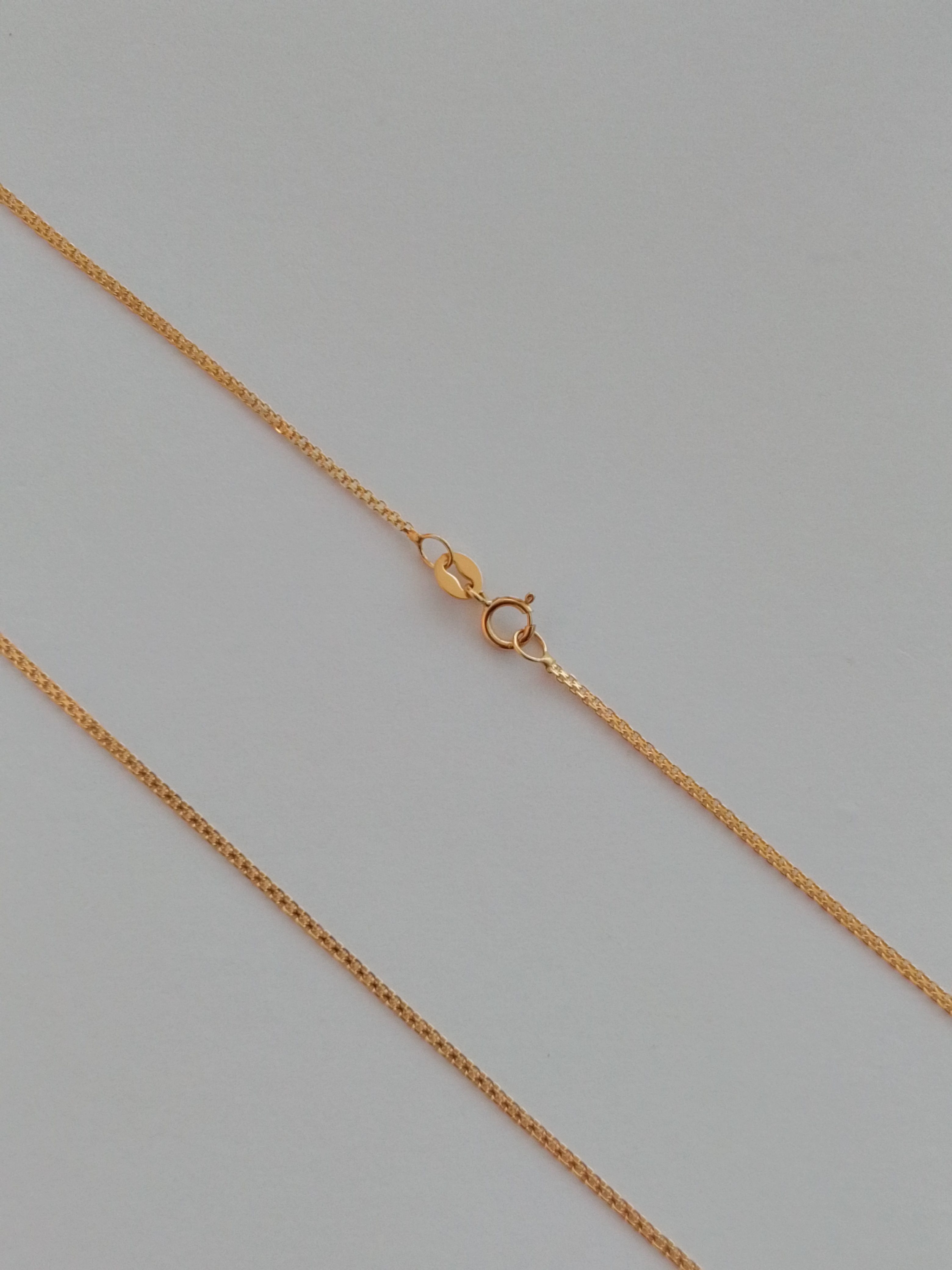 WEAVE GOLD CHAIN NECKLACE