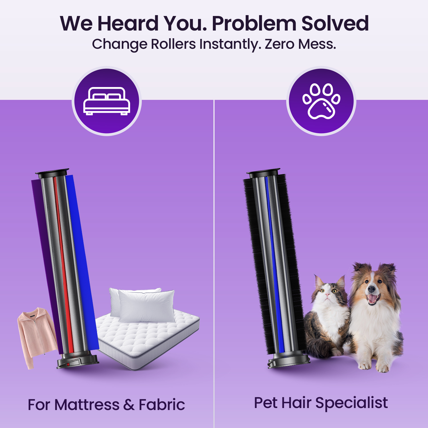 IRONSPIRE Bed Vacuum Cleaner