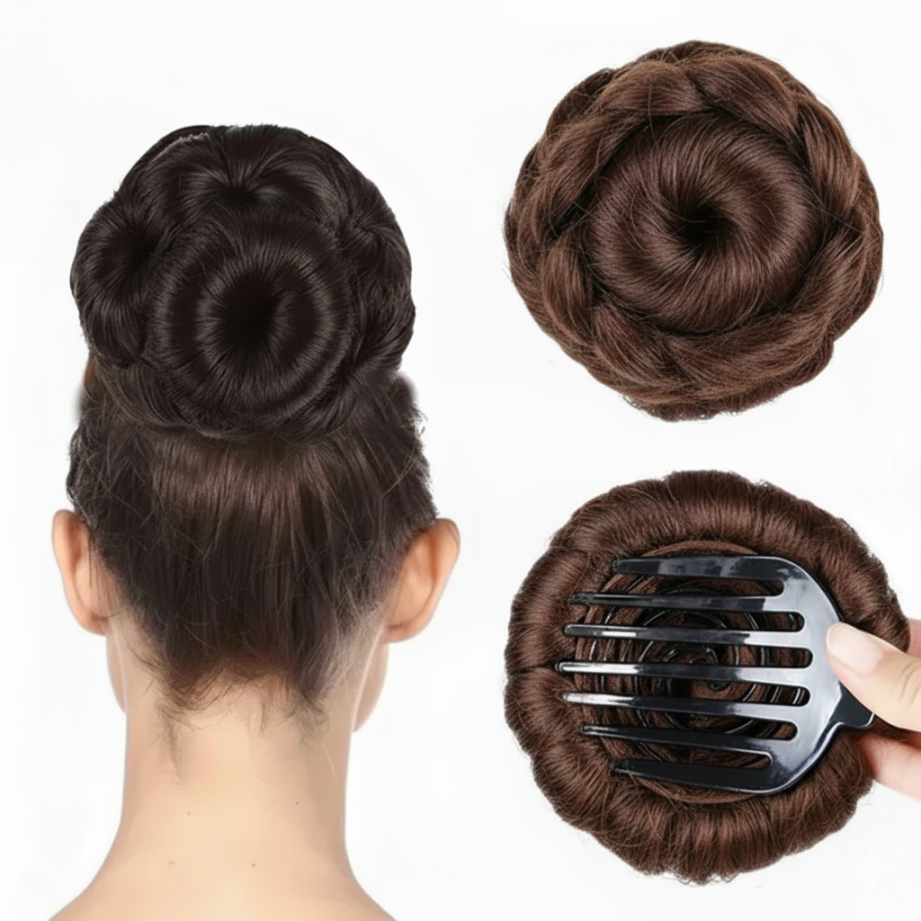 Punja Bun  Hair  Clip