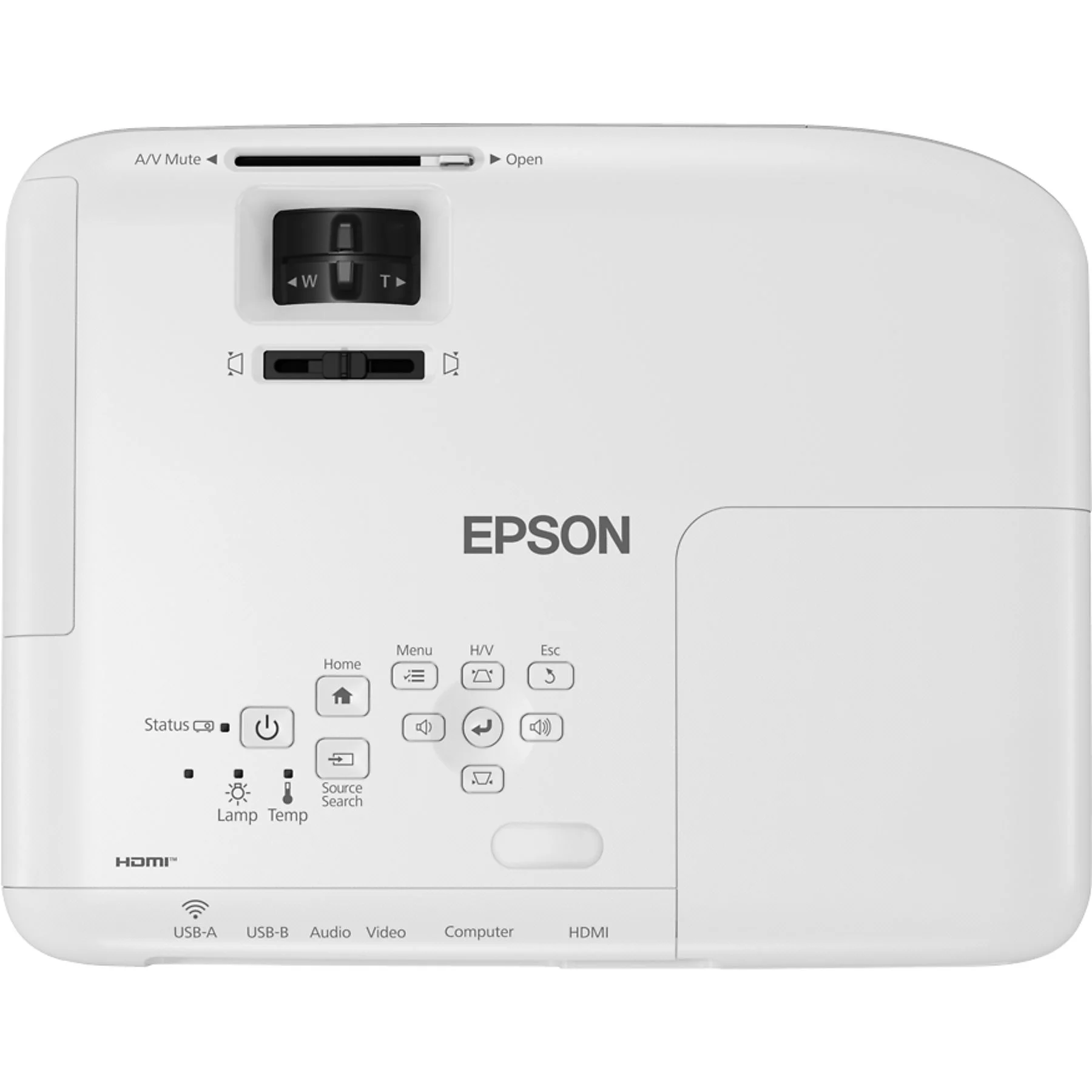 EPSON EB-W06 WXGA (1280X800) 3700 Ansilümen Projeksiyon Cihazı