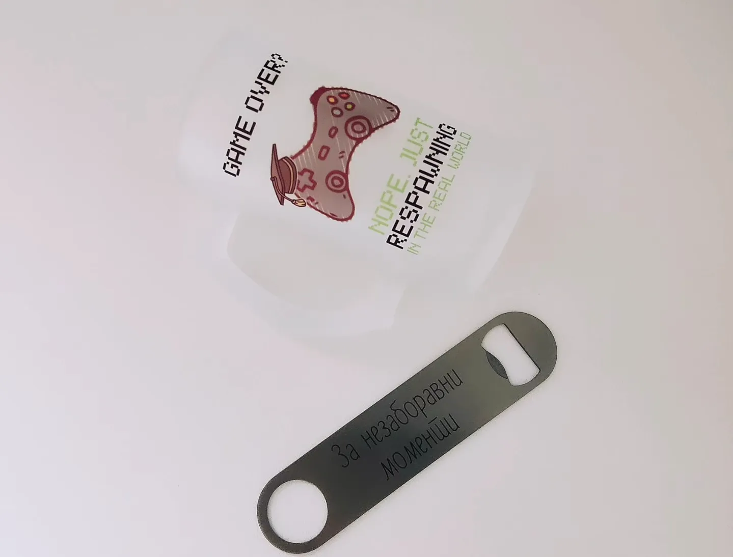 Сет Кригла и отварач Game Over