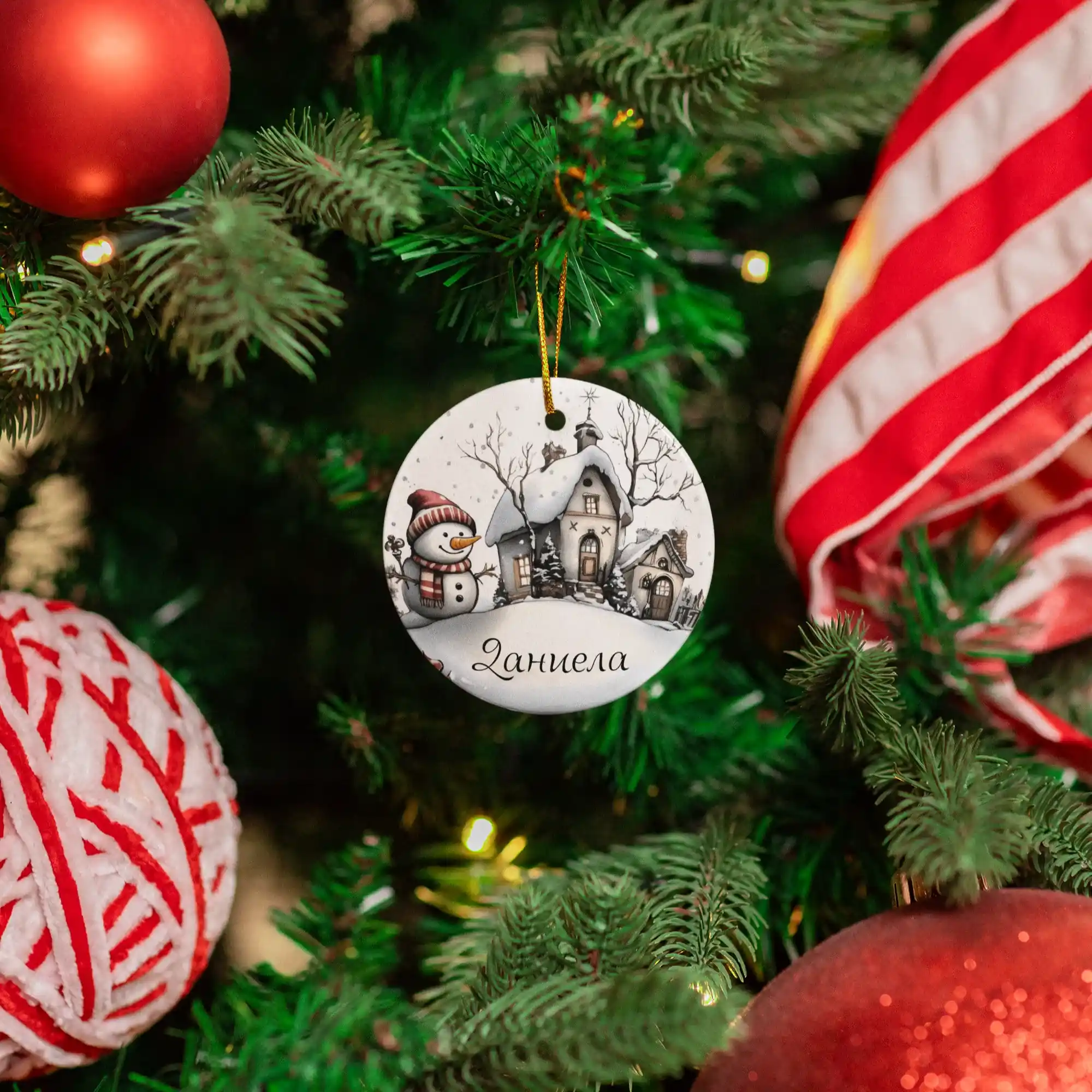 Персонализиран Лампион Снешко