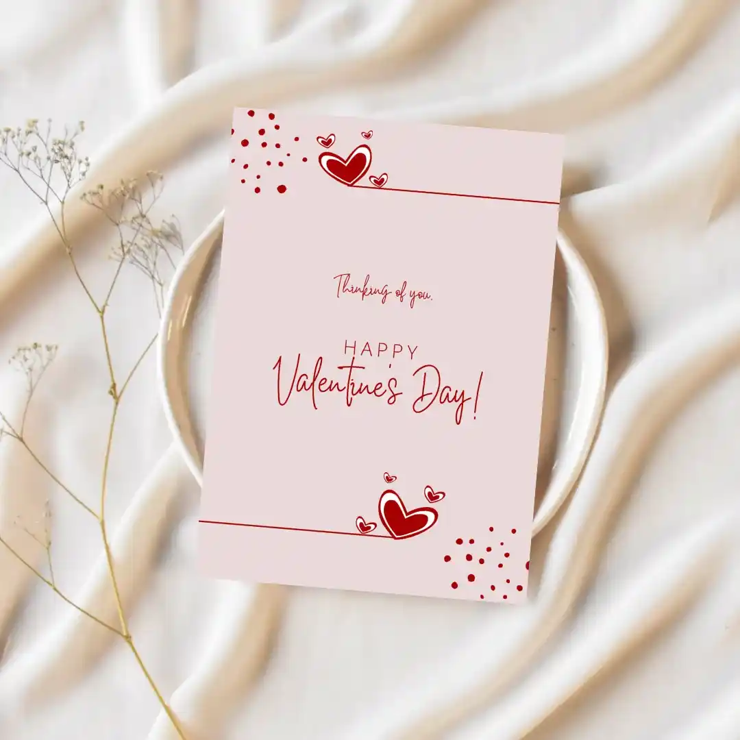 Честитка Happy Valentine