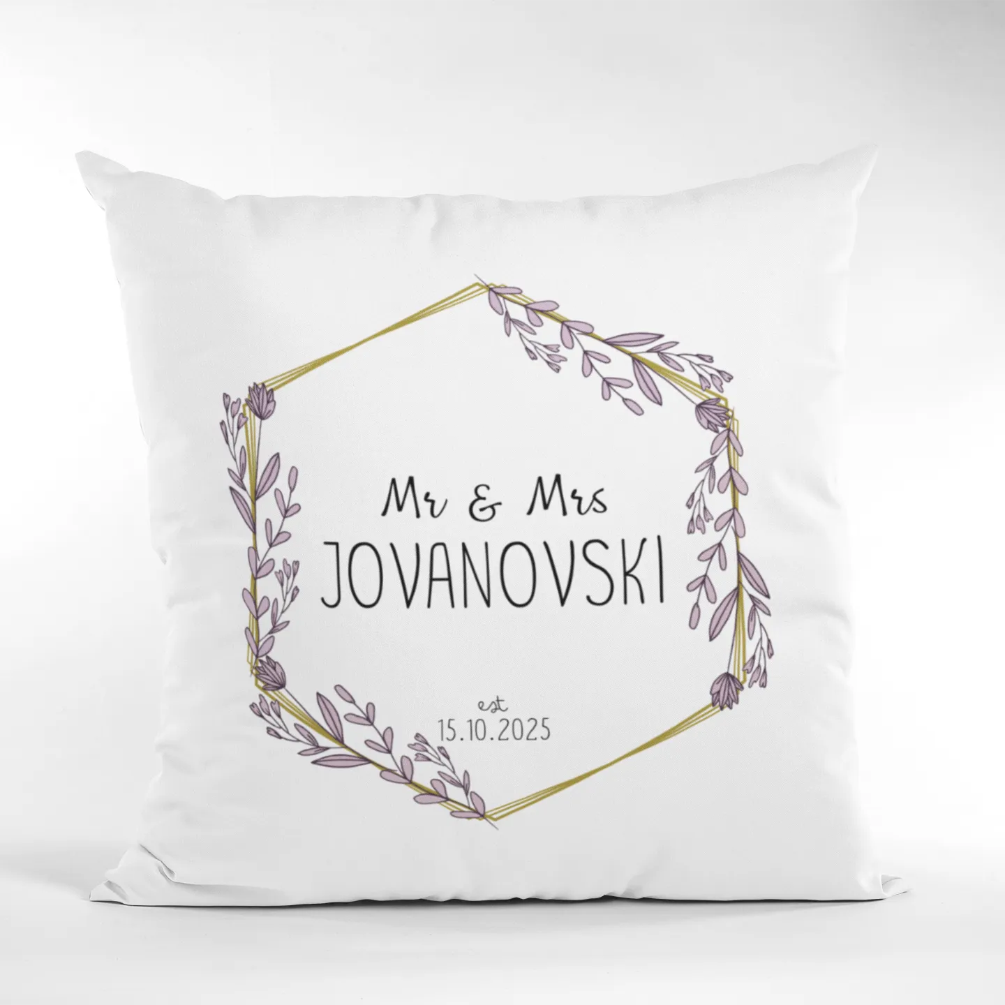 Mr & Mrs Декоративна Перница