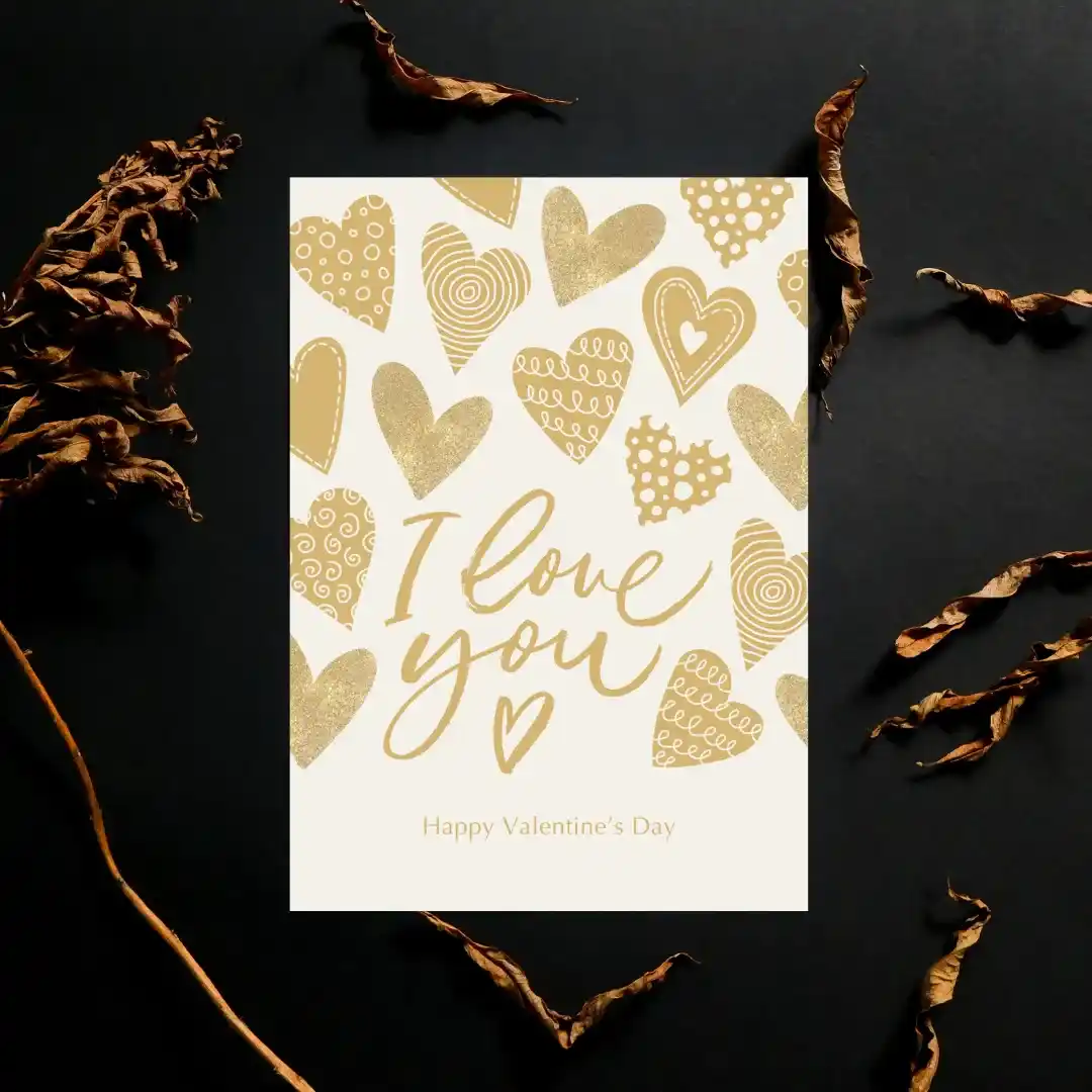 Честитка I love you