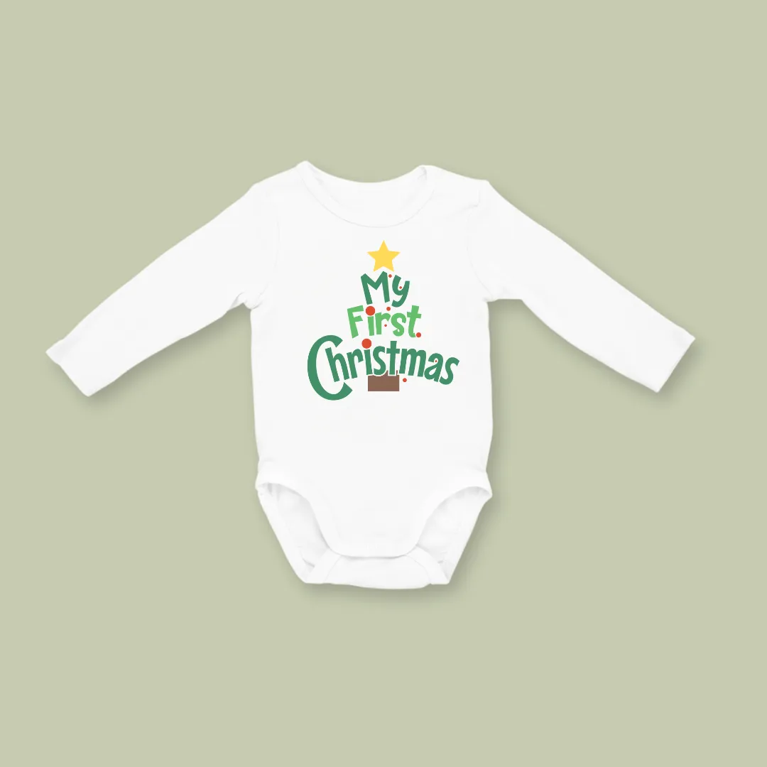Мојот Прв Божиќ Бебе Боди