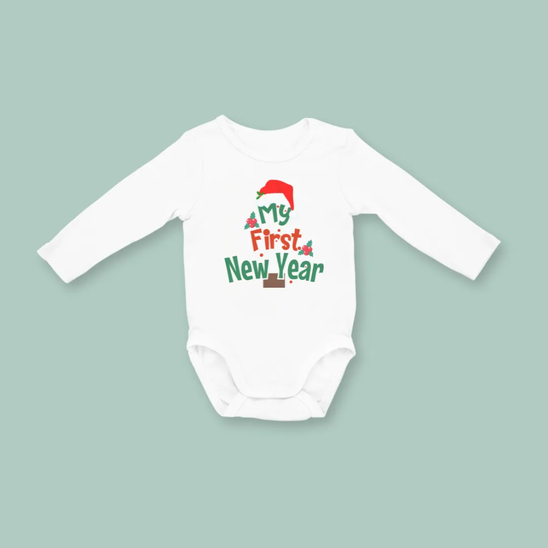Мојата Прва Нова Година Бебе Боди
