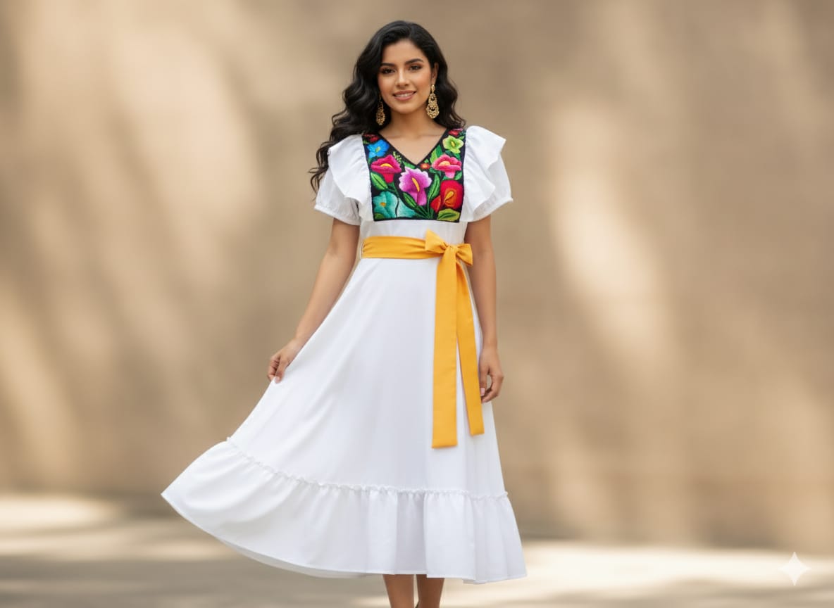 MAXIVESTIDO ISTMEÑO