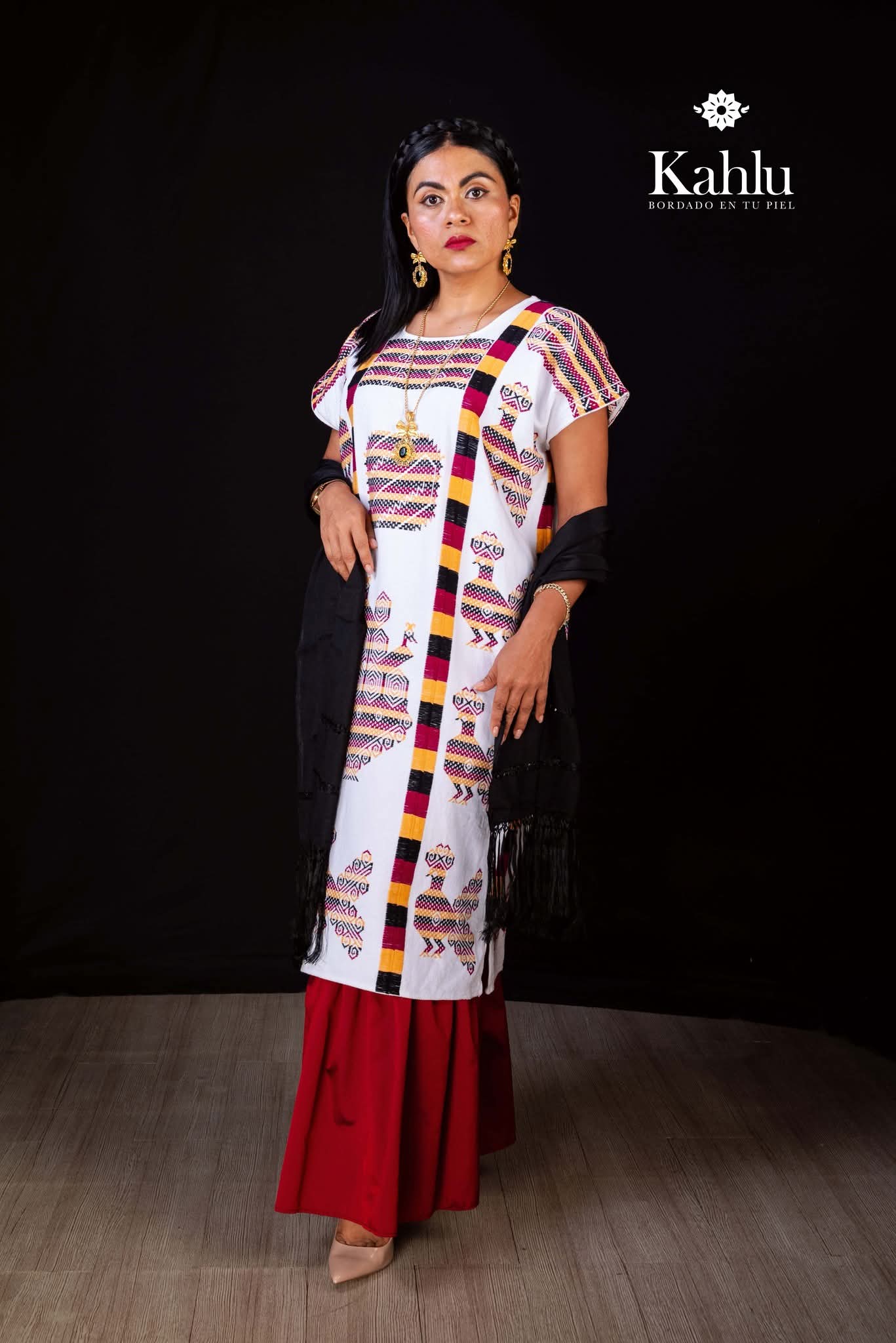 HUIPIL DE MEDIA GALA CHINANTECO