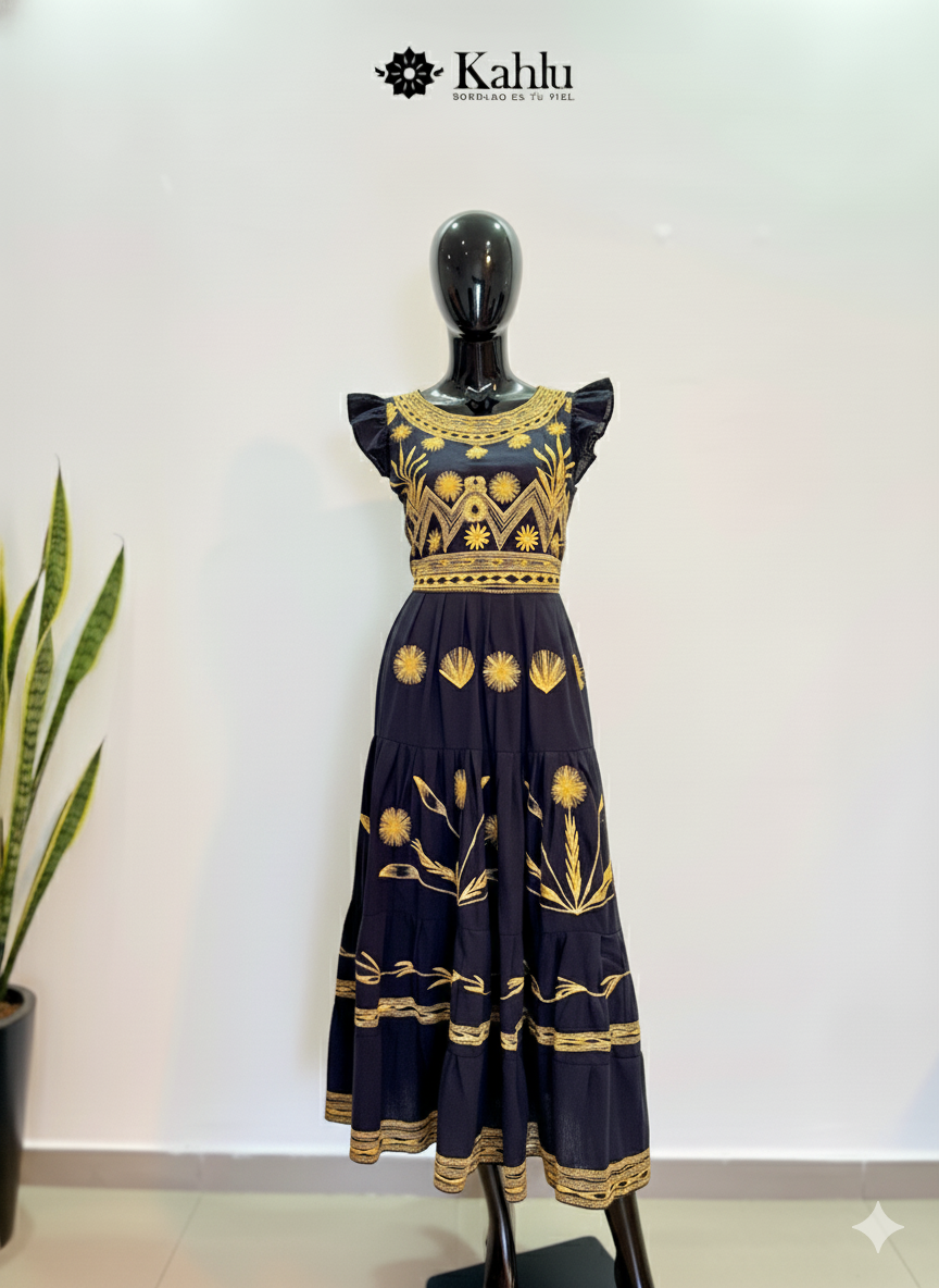 MAXIVESTIDO DE SANTA MARIA TLAHUITOLTEPEC