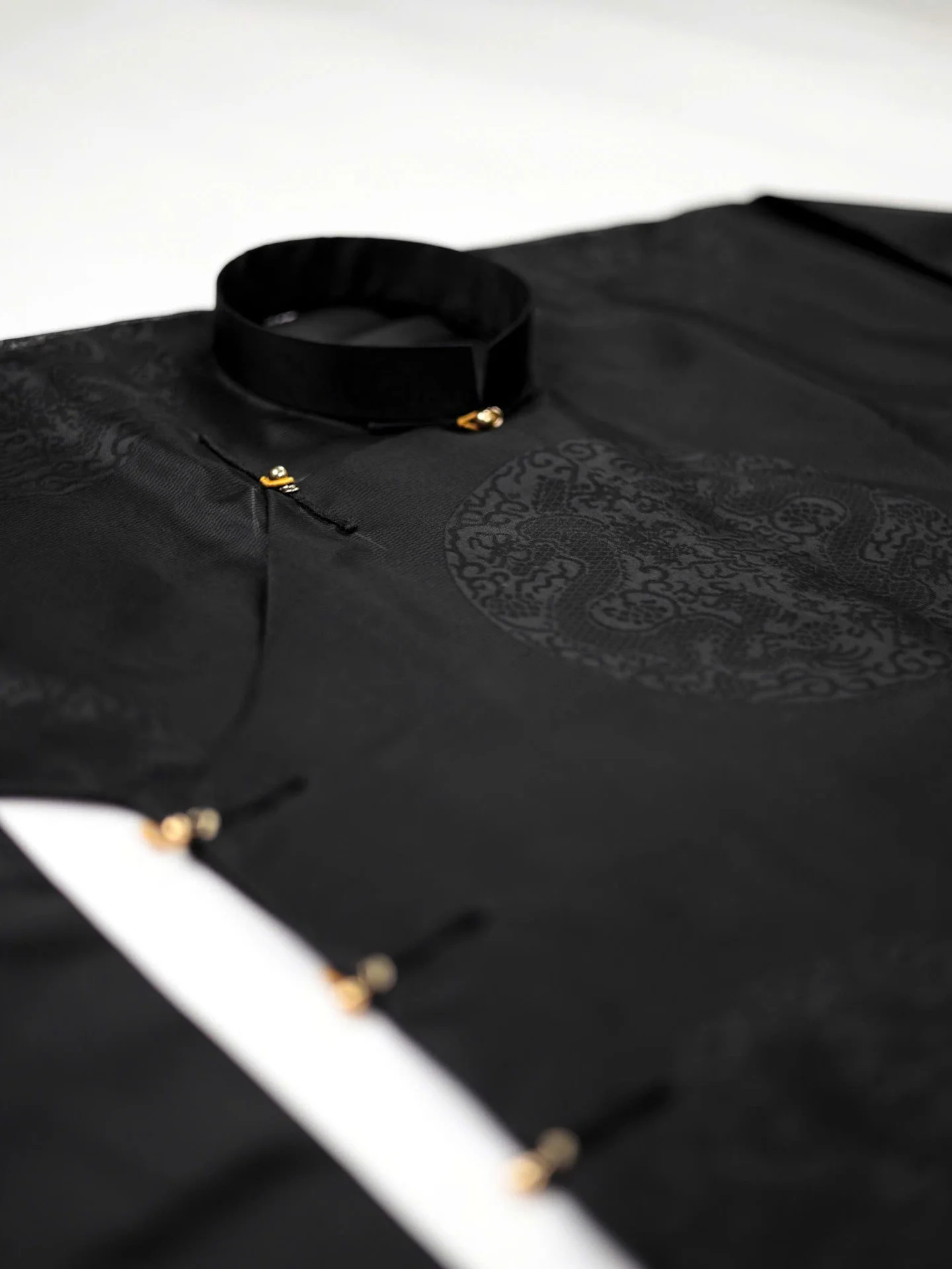 Áo dài ngũ thân Tơ tằm Ổ Rồng