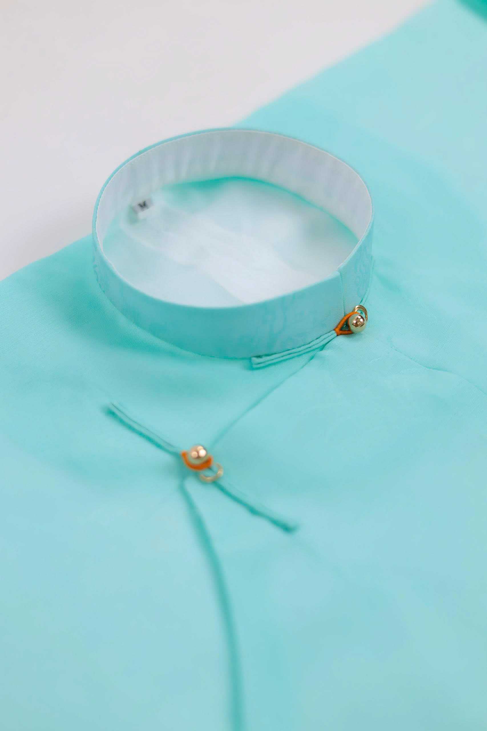 Áo dài Ngũ thân Lụa Hàn Quốc