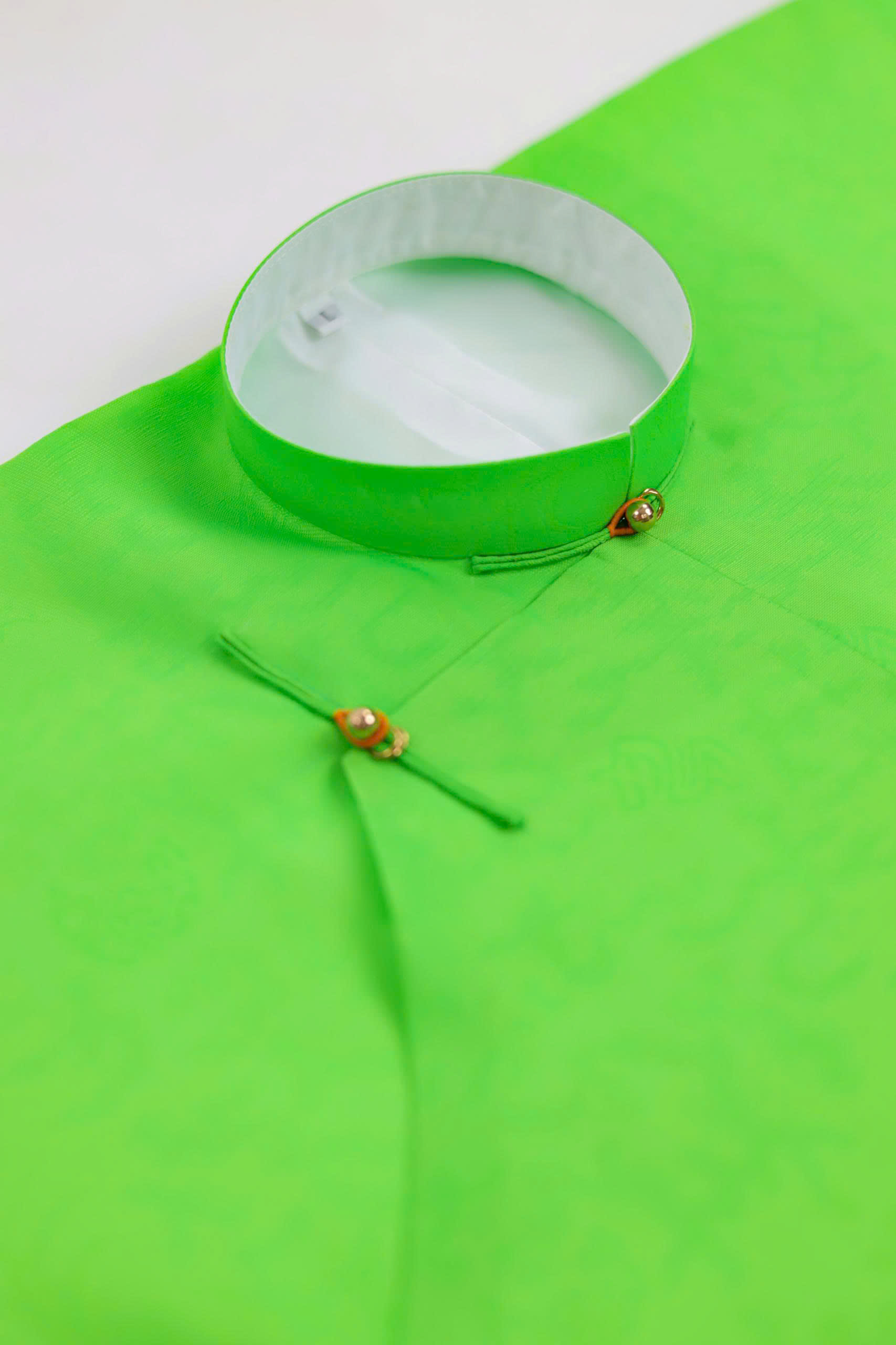 Áo dài Ngũ thân Lụa Hàn Quốc