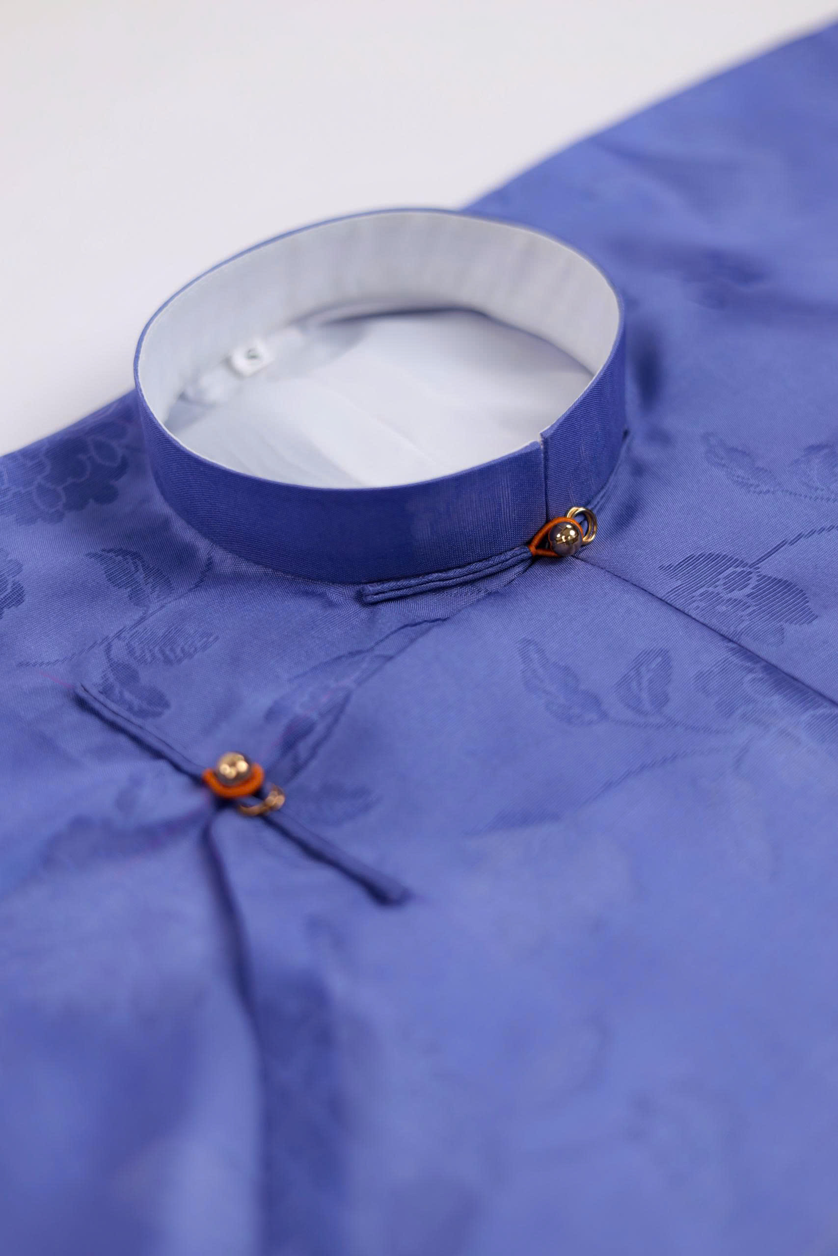 Áo dài Ngũ thân Sa Hàn Quốc