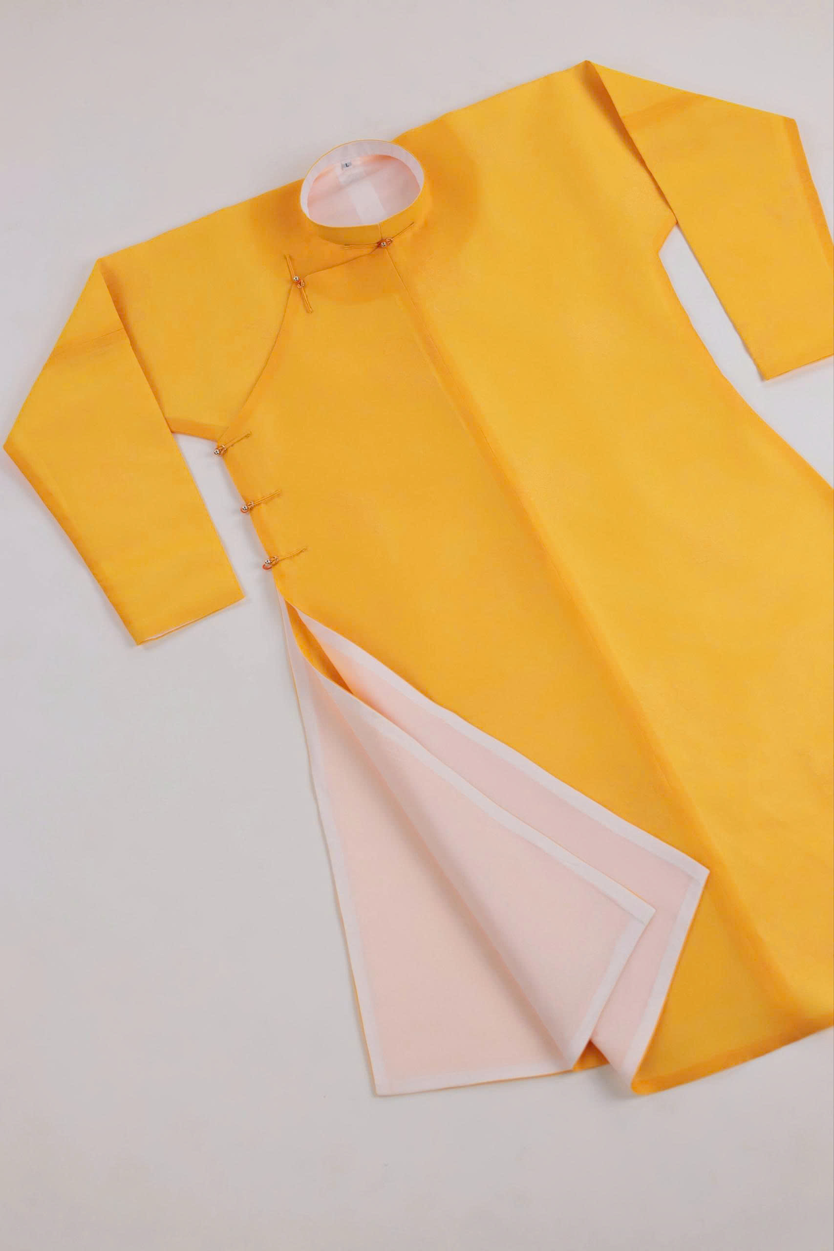 Áo dài Ngũ thân Sa Hàn Quốc