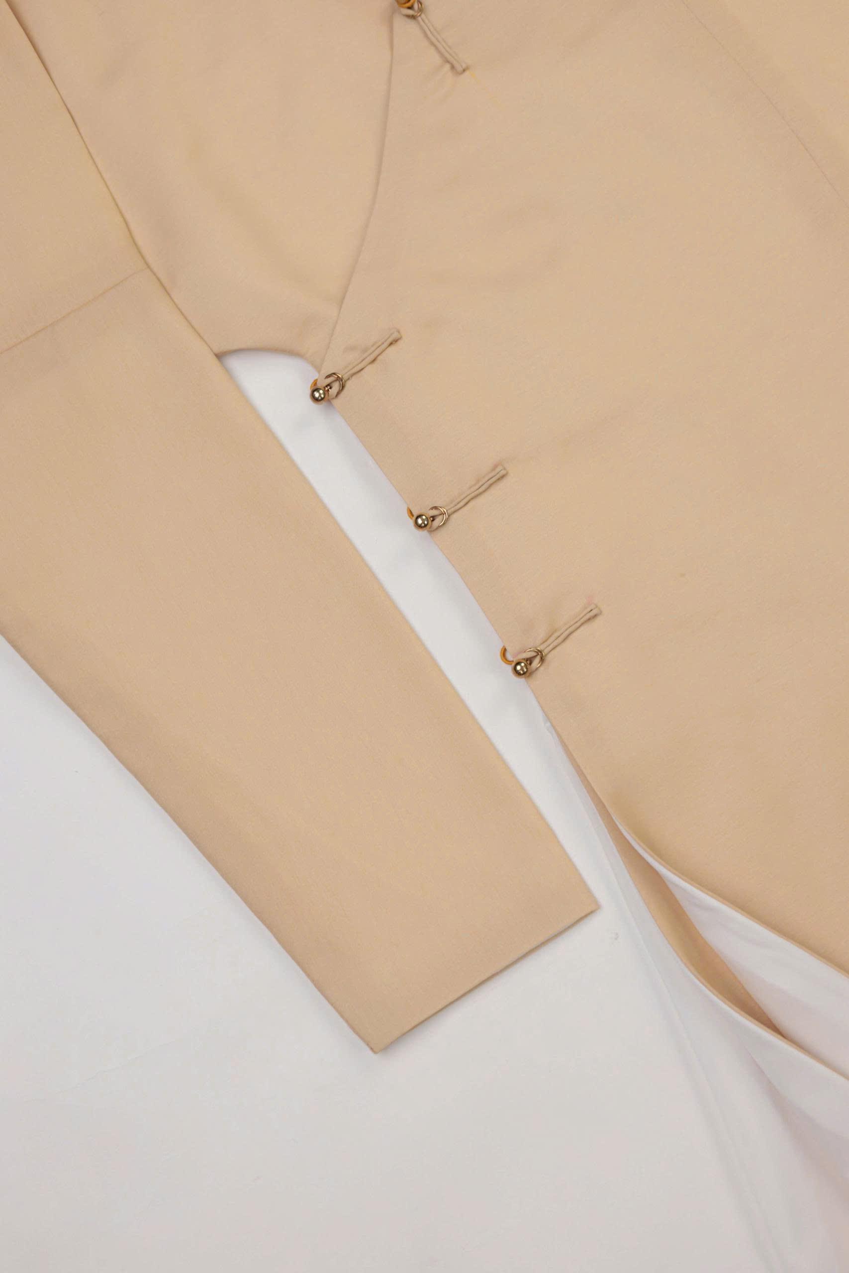 Áo dài Ngũ thân Lụa Tơ Tằm Nhân Tạo