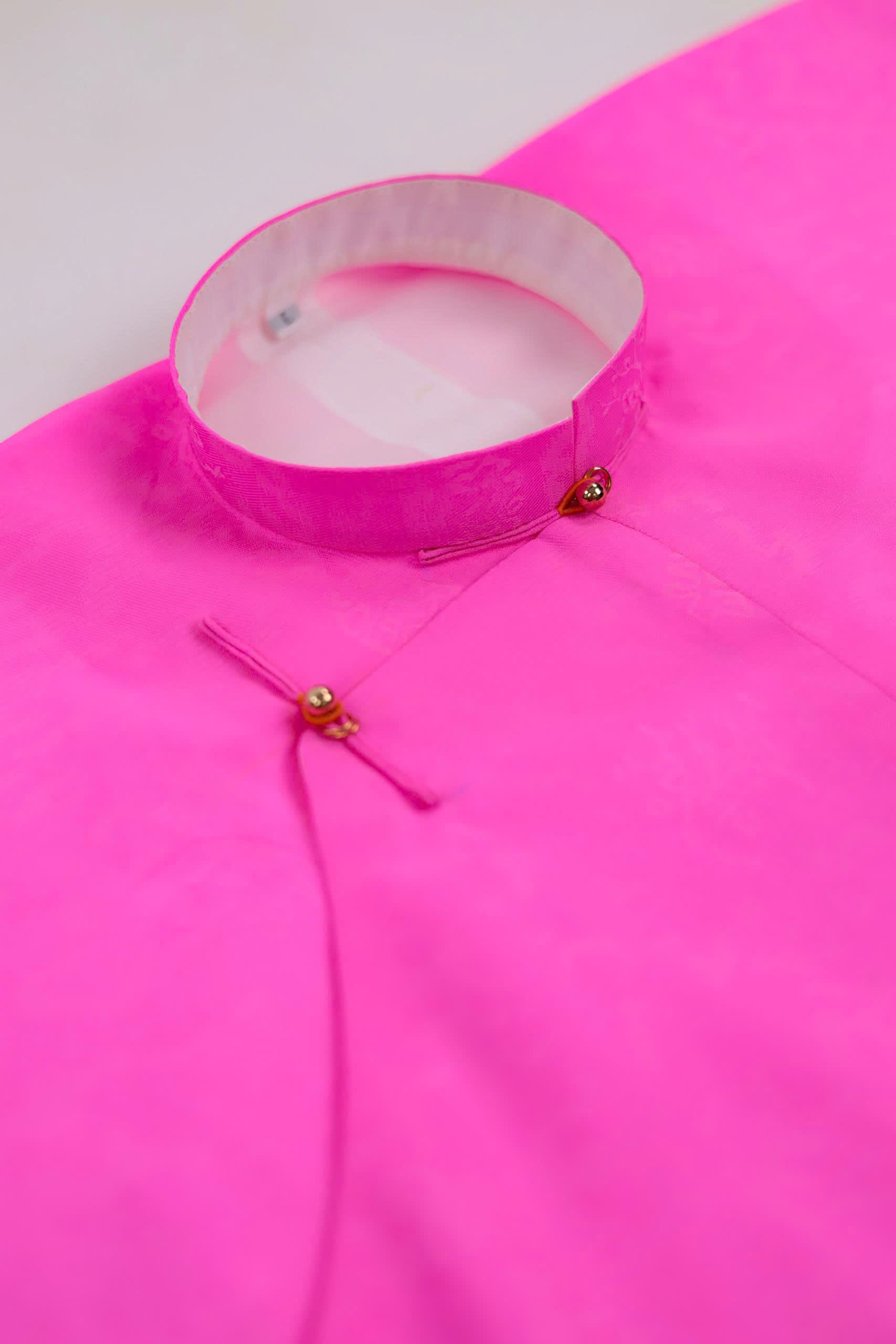 Áo dài Ngũ thân Lụa Hàn Quốc