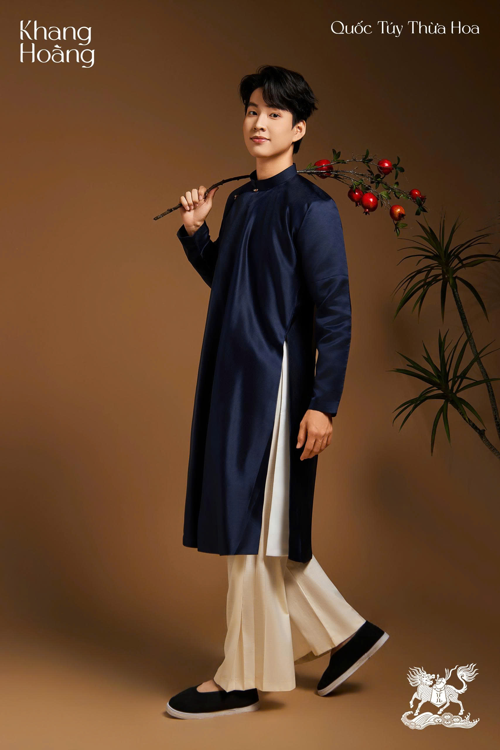 Áo dài Ngũ Thân Sa Cát - Nam (SC_12)