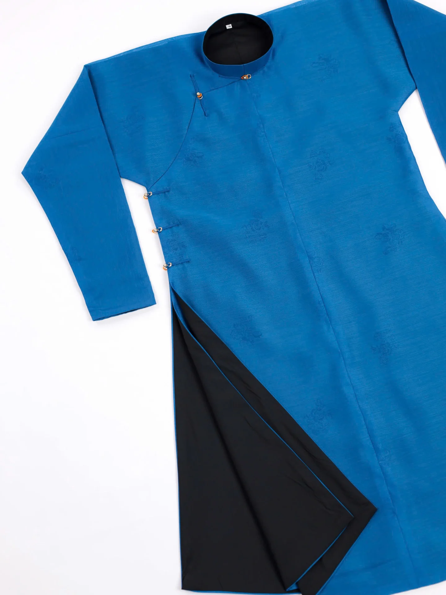 Áo dài ngũ thân Sa Hàn Quốc